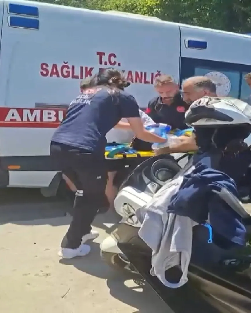 Tarabya sahilinde yüzen genç akıntıya kapılarak boğulma tehlikesi yaşadı