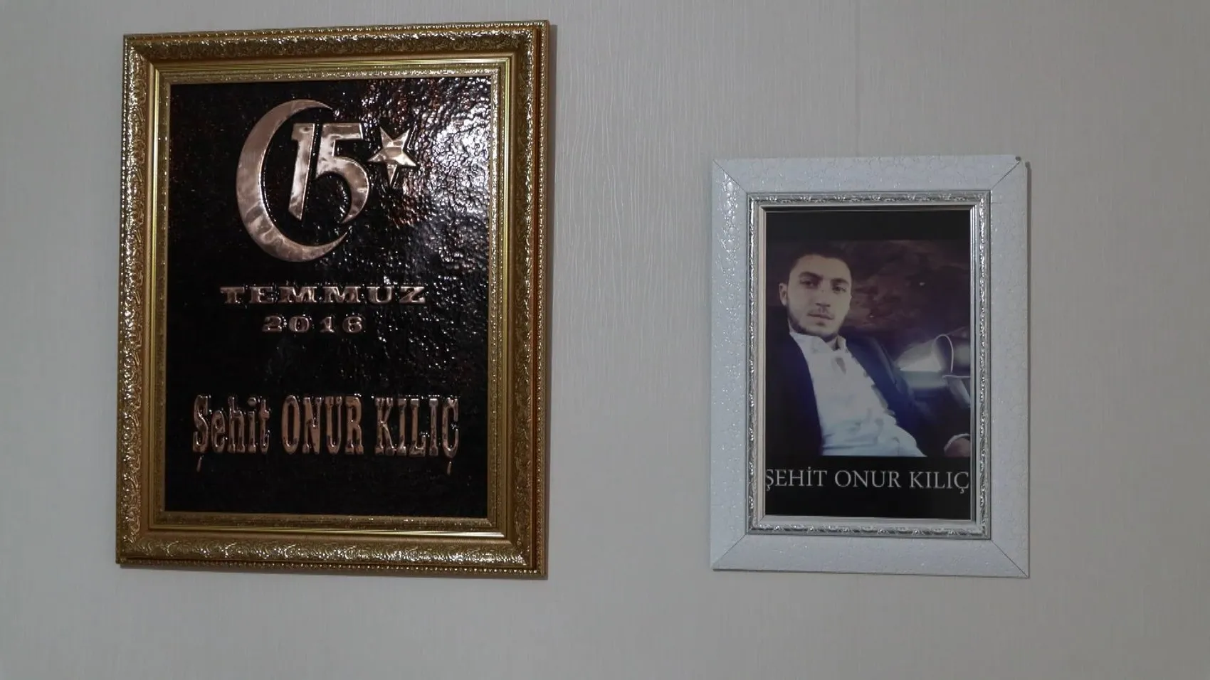 15 Temmuz şehidi Onur Kılıç'ın babasından vatan vurgusu
