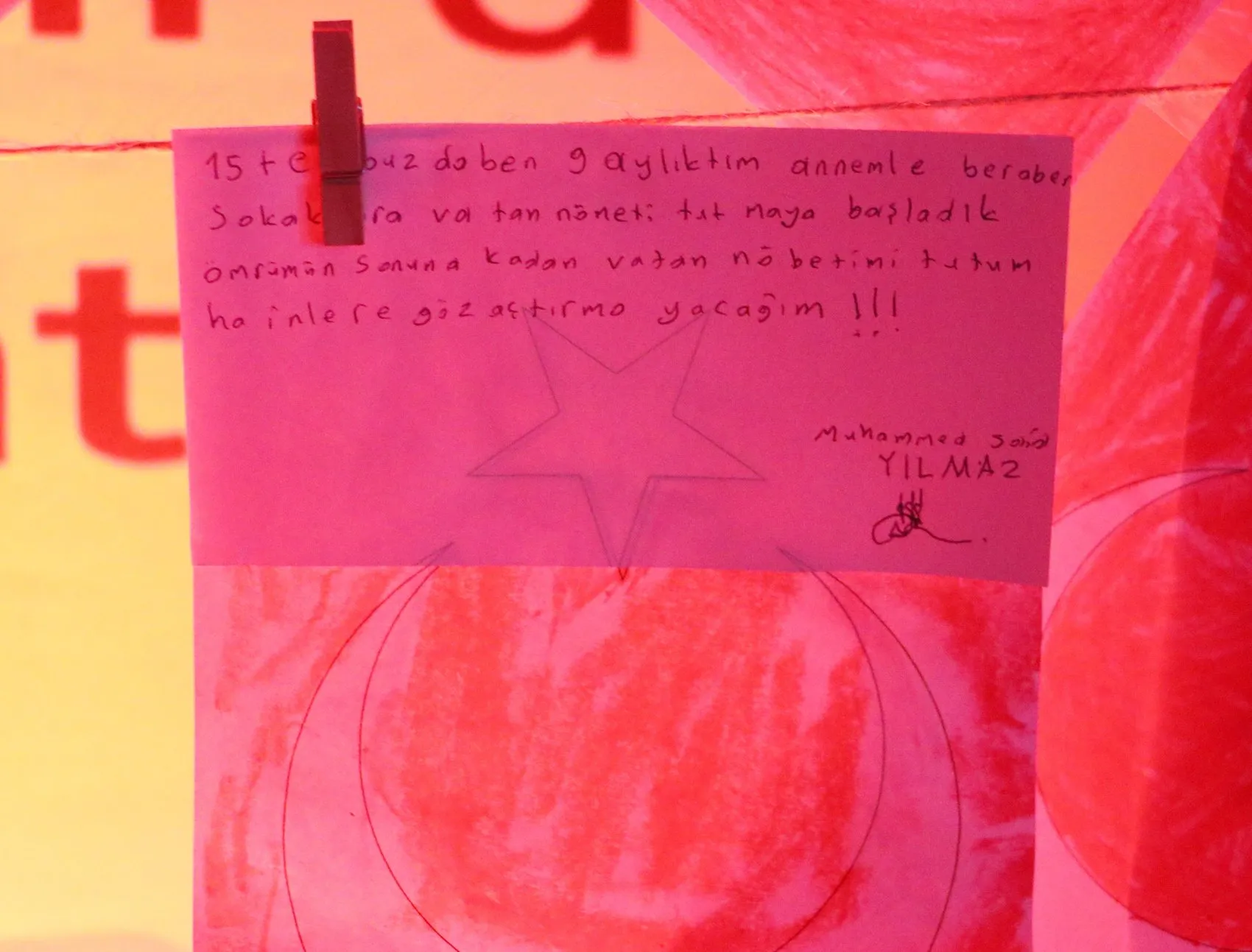 Denizli halkı 15 Temmuz'u anmak için meydanda buluştu