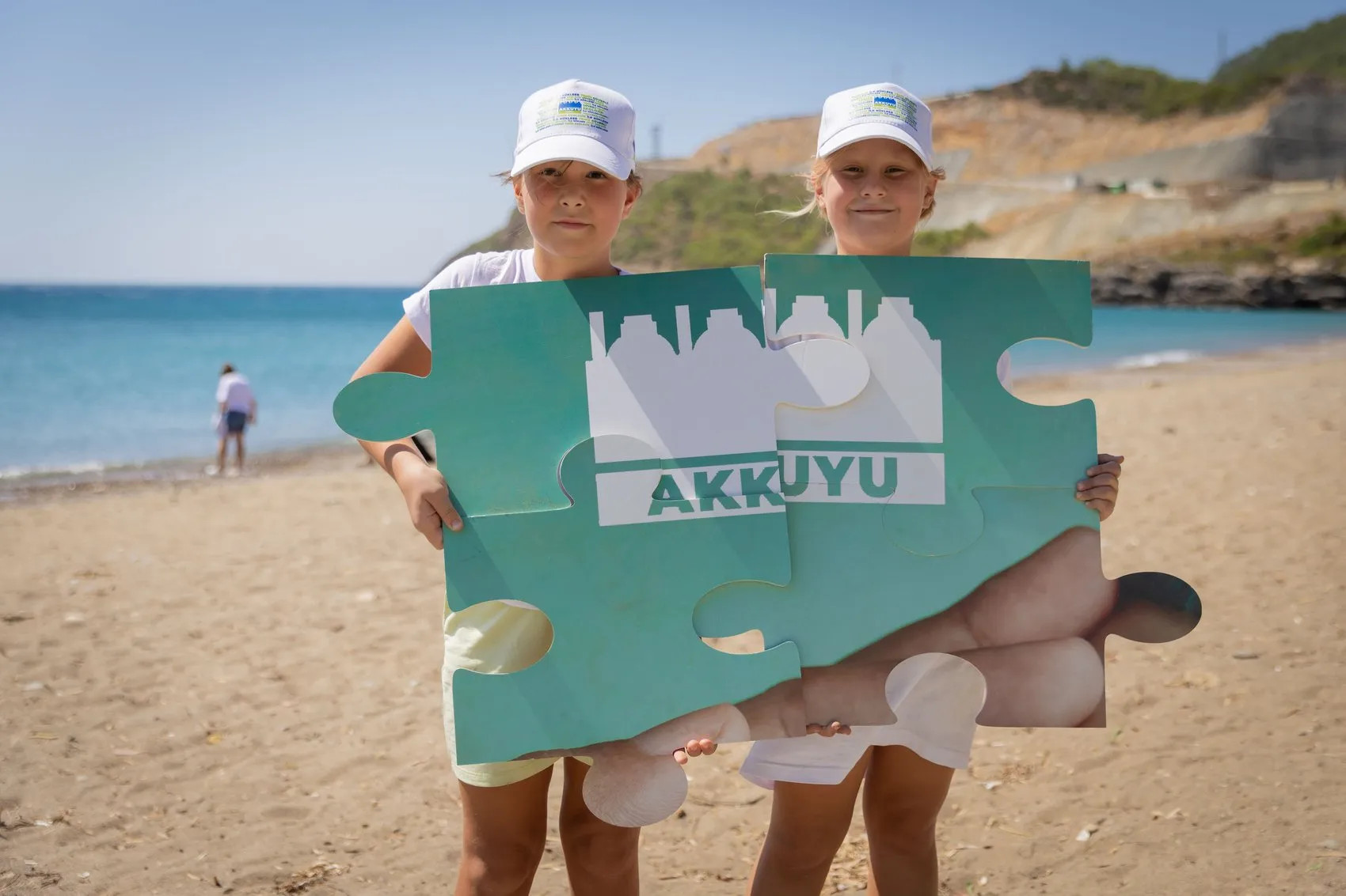 Akkuyu sahasında Türk ve Rus çocuklar için dostluk günü etkinliği