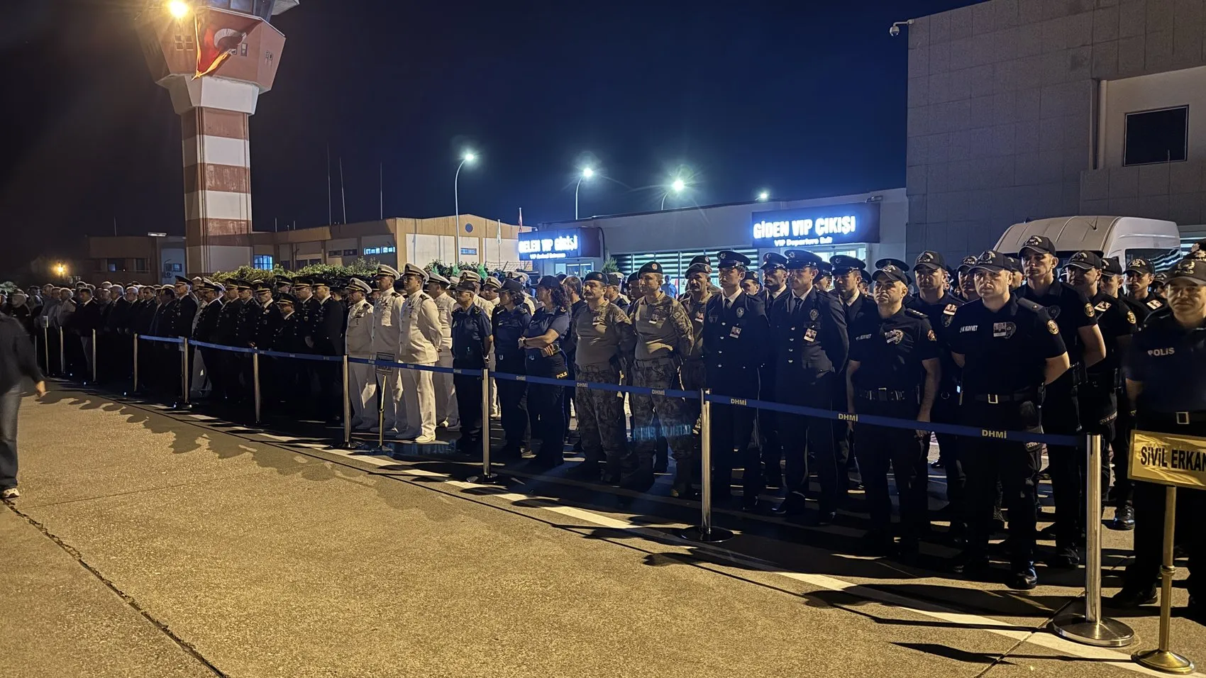 Şehit Jandarma Uzman Çavuş Mehmet Demirbaş memleketi Samsun’a uğurlandı