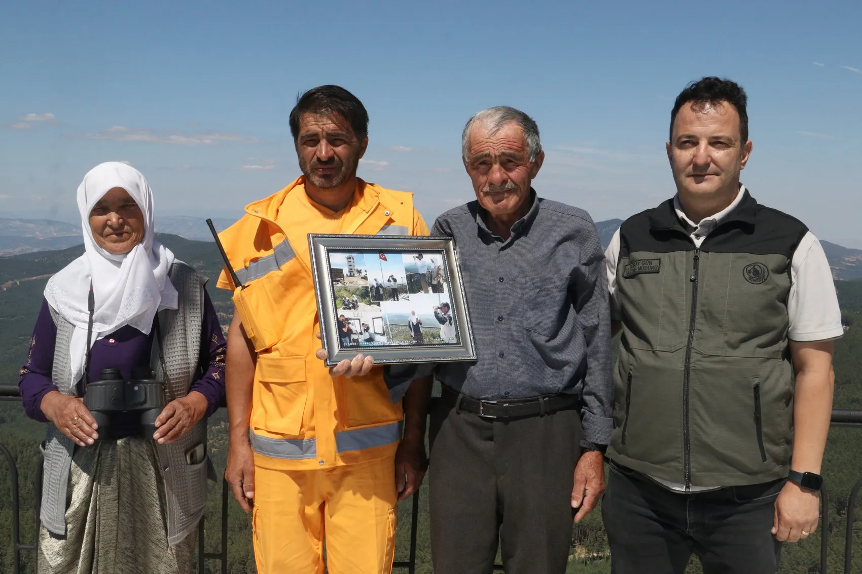 Çocukluğu kulede geçti şimdi ormanları o bekliyor