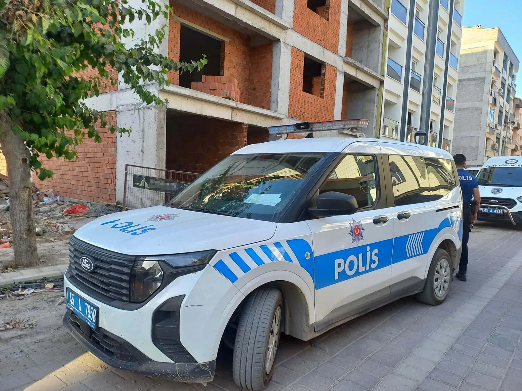 Manisa'da inşaat kazası 52 yaşındaki işçiyi hayattan kopardı