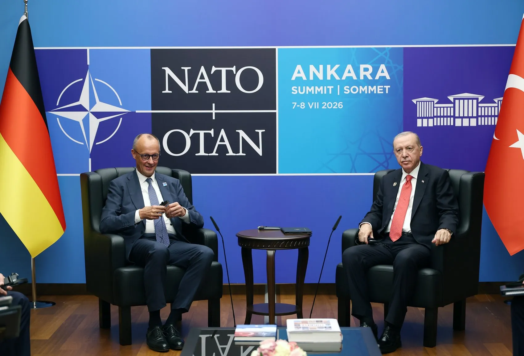 Erdoğan ve Merz Ankara Zirvesi’nde buluştu