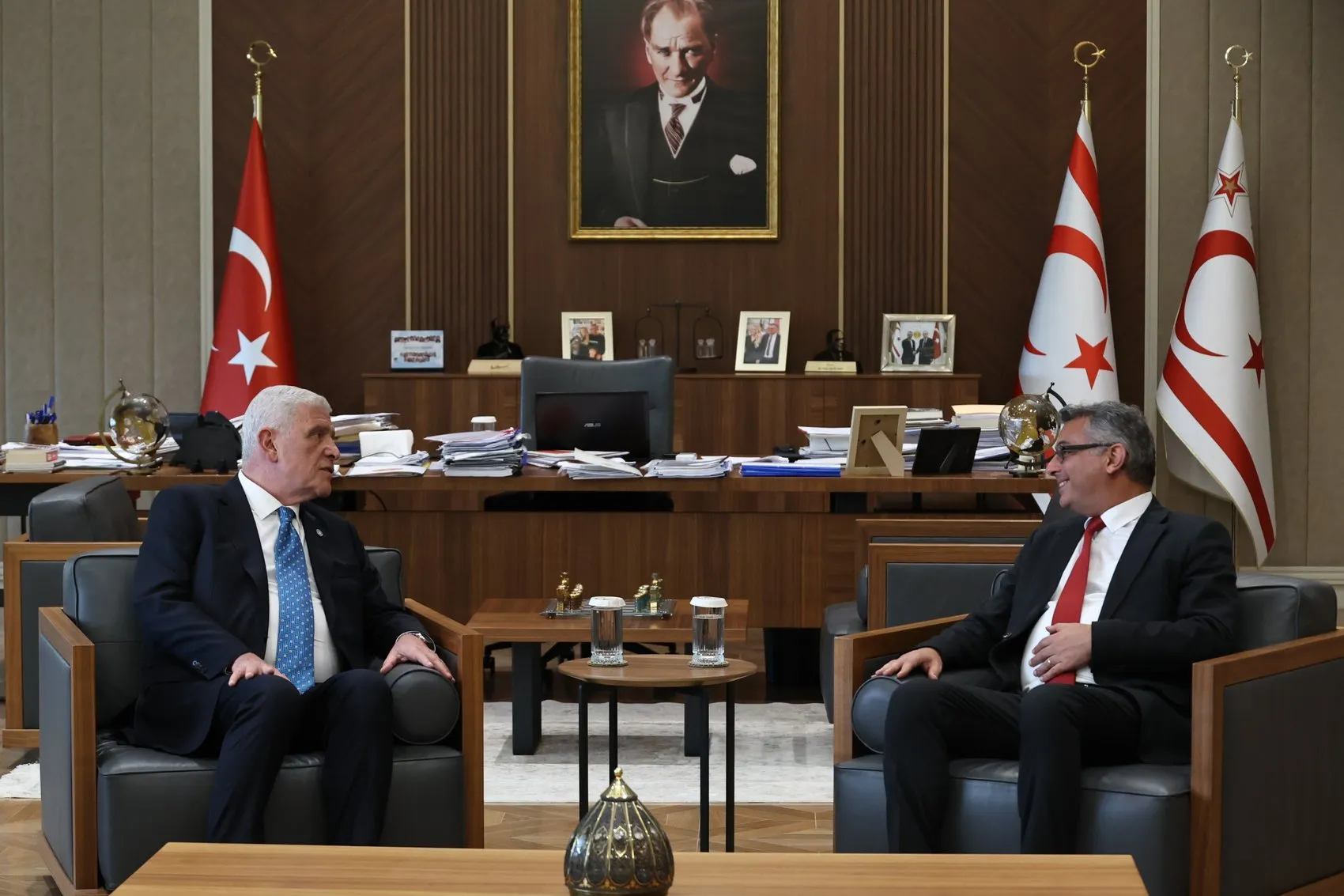 Dervişoğlu Kıbrıs temaslarında vatan vurgusu yaptı