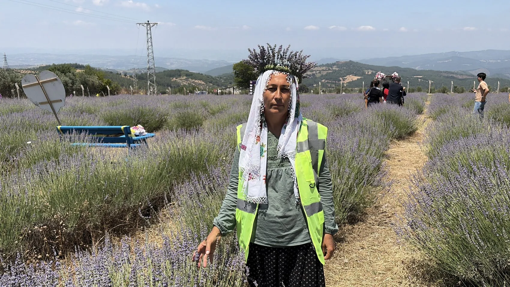 Osmaniye'de lavanta bahçesi 11 yaşındaki Uygar için açıldı