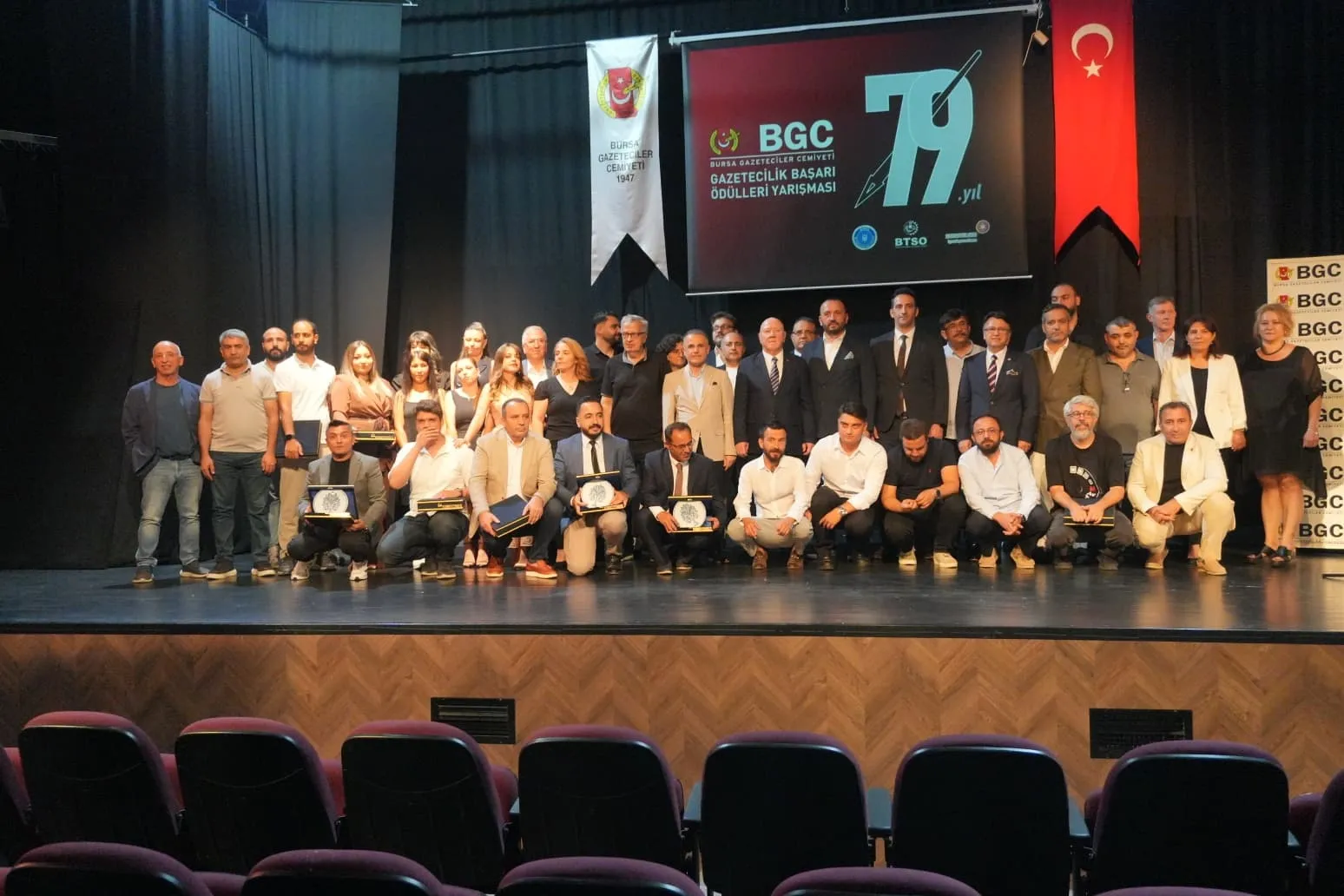Bursa basınında ödül heyecanı yaşandı