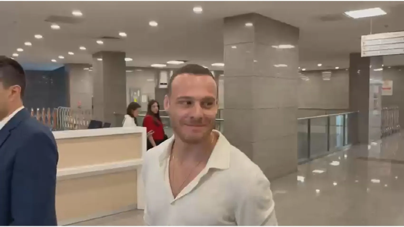 Kerem Bürsin Ahbap soruşturması kapsamında adliyeye gitti