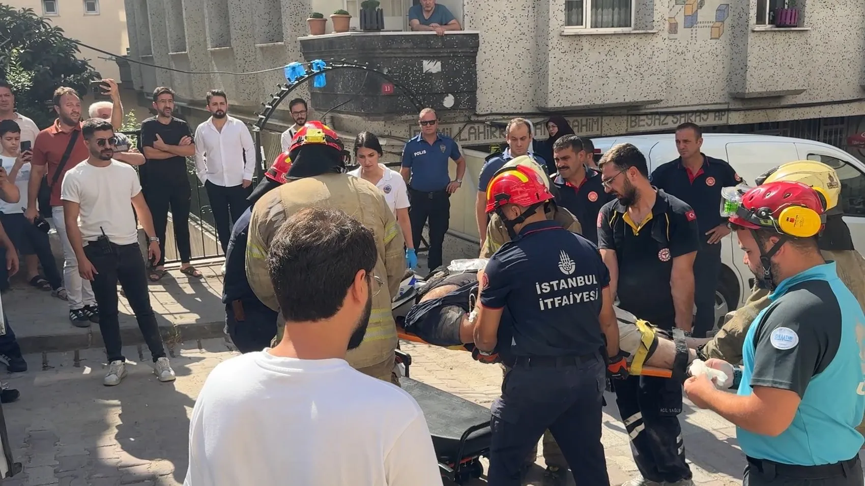 Avcılar'da kentsel dönüşüm yıkımında kaza