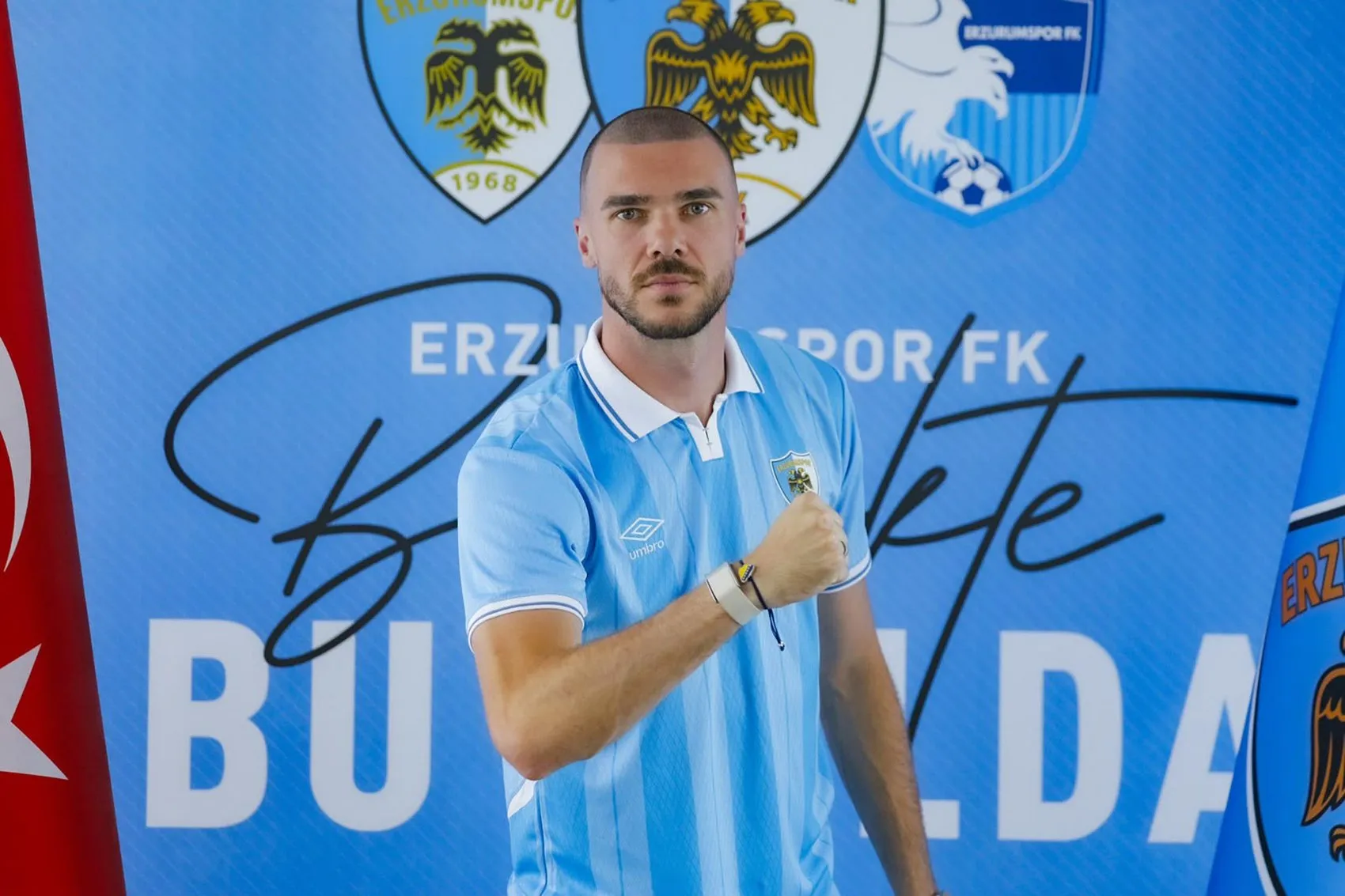 Erzurumspor savunma hattını Bosnalı oyuncuyla güçlendirdi