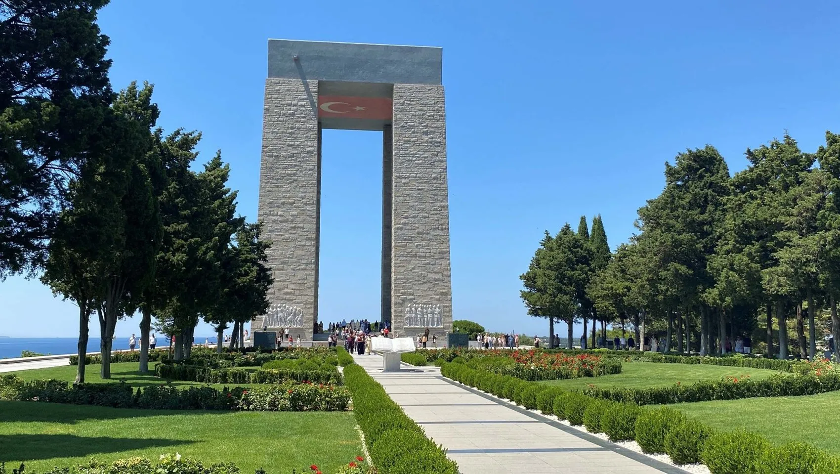 Çanakkale Şehitler Abidesi’nde 15 Temmuz için bir araya gelindi