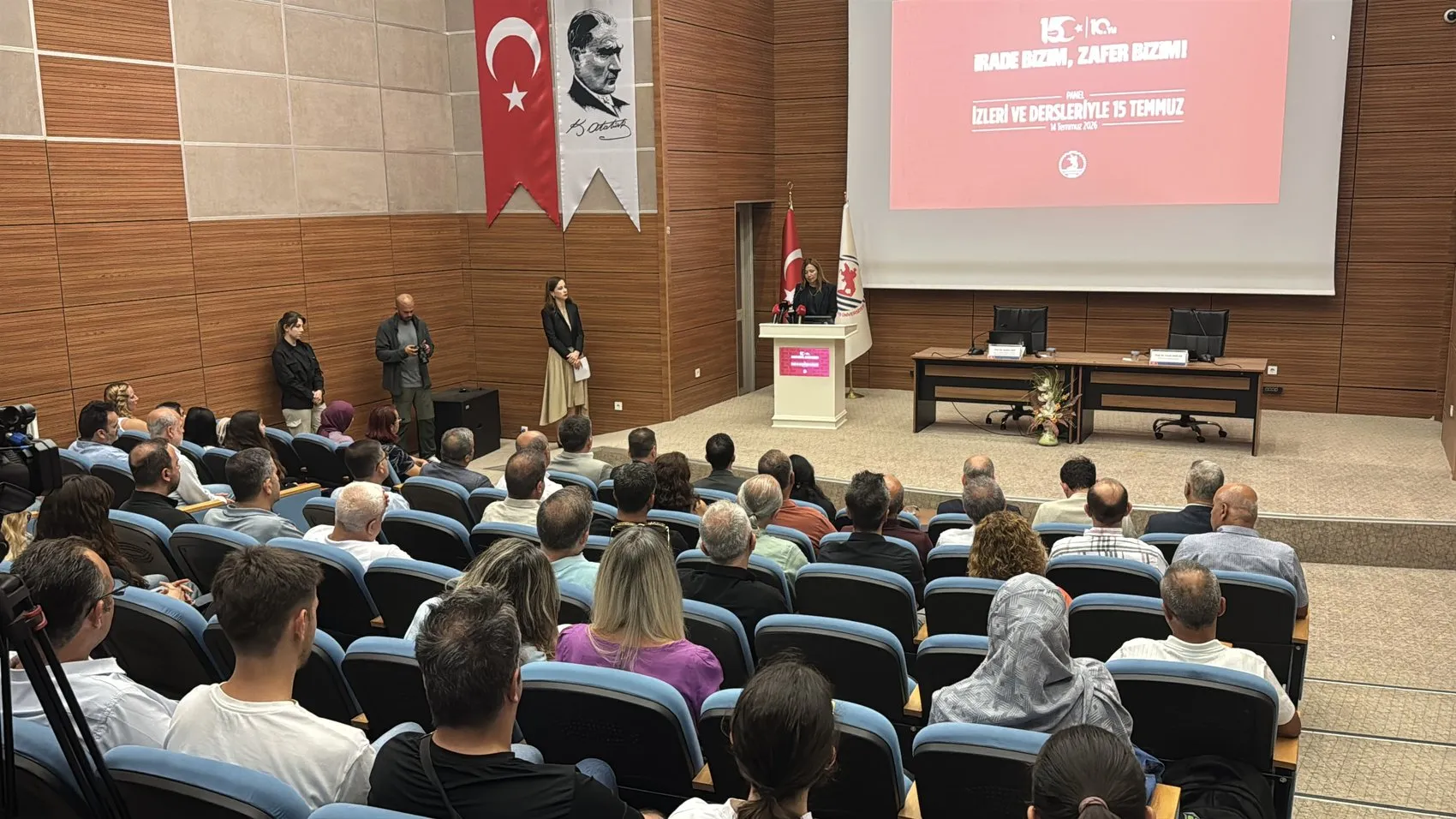 Samsun'da 15 Temmuz'un izleri ve demokrasi bilinci konuşuldu
