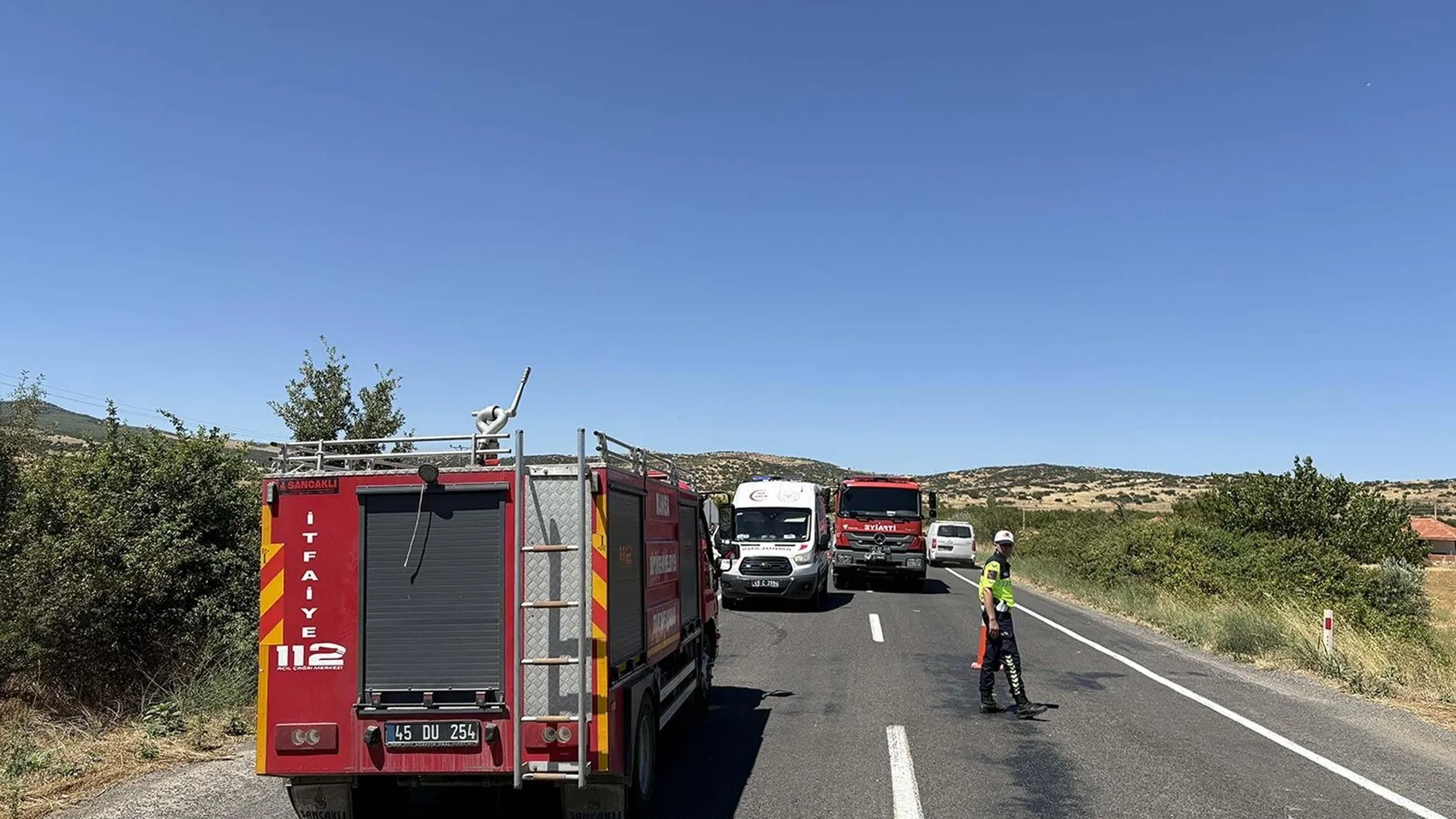 Kula yolunda feci kaza Bir kişi hayatını kaybetti