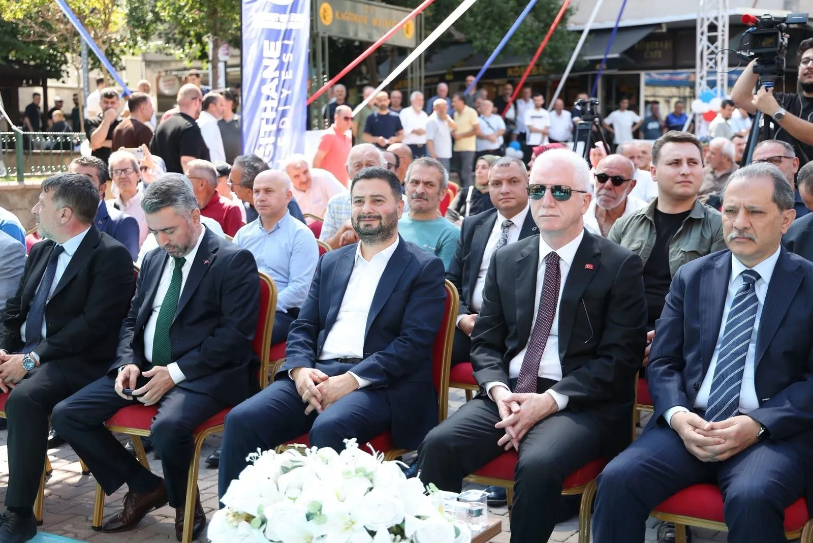 Kağıthane'de yeni polis merkezi için ilk harç atıldı