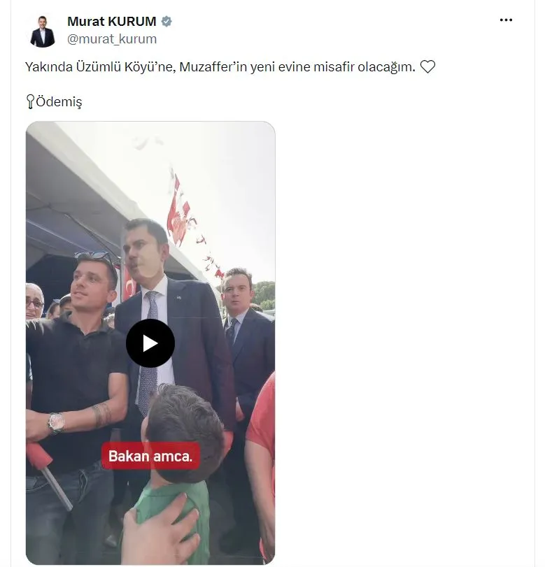 Ödemiş yangınında evsiz kalan aileler yeni yuvalarına kavuşuyor