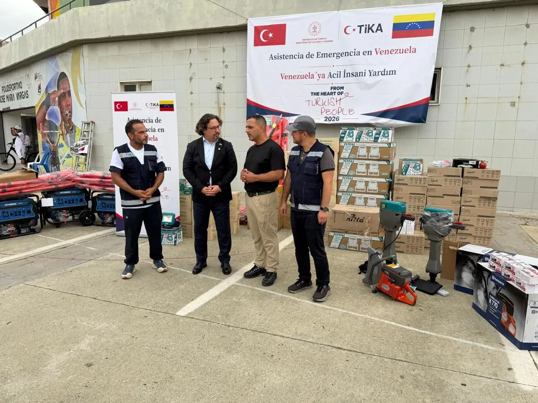 Türkiye deprem vuran Venezuela için yardım elini uzattı