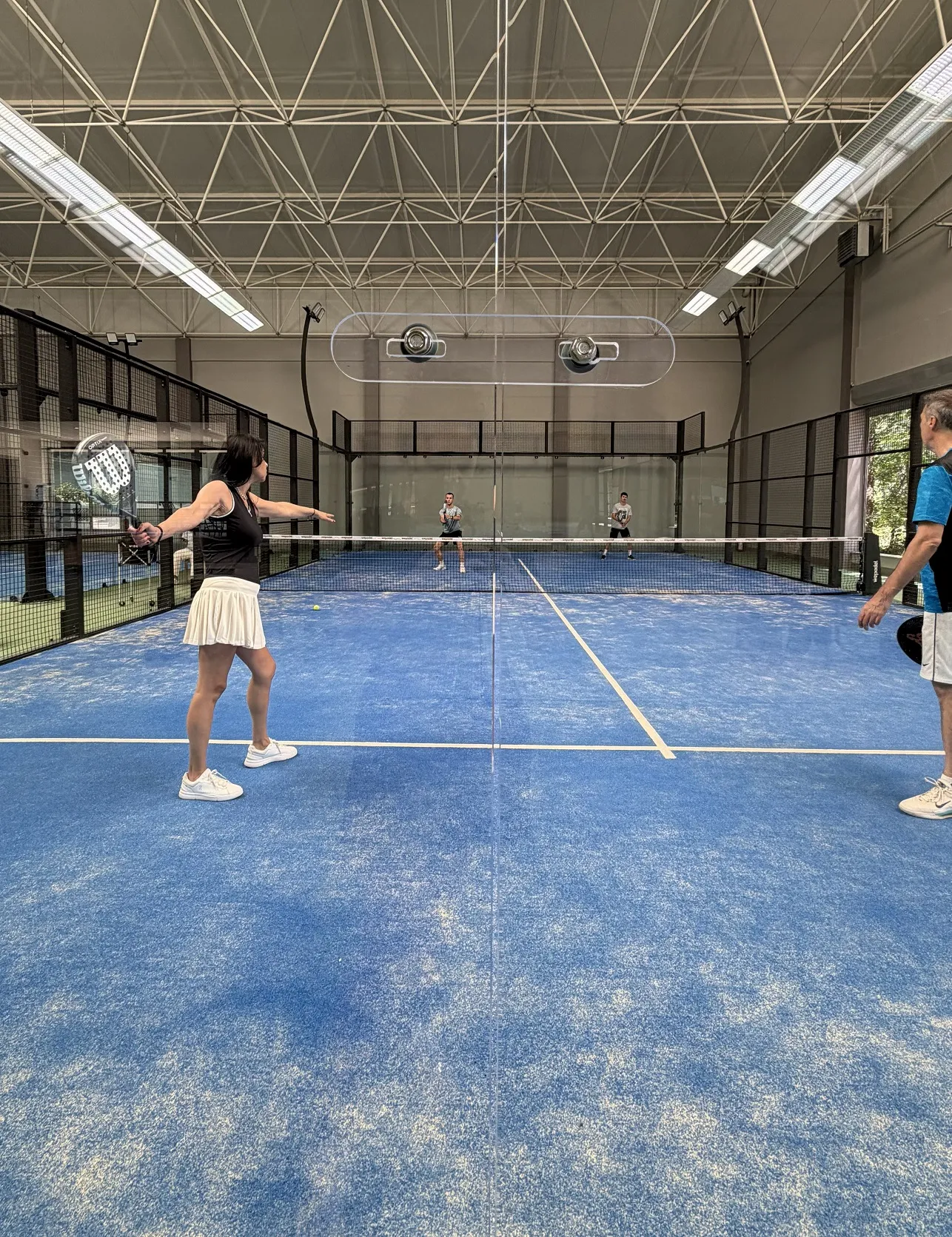 Kemer Country Club içinde yeni padel kortları açıldı