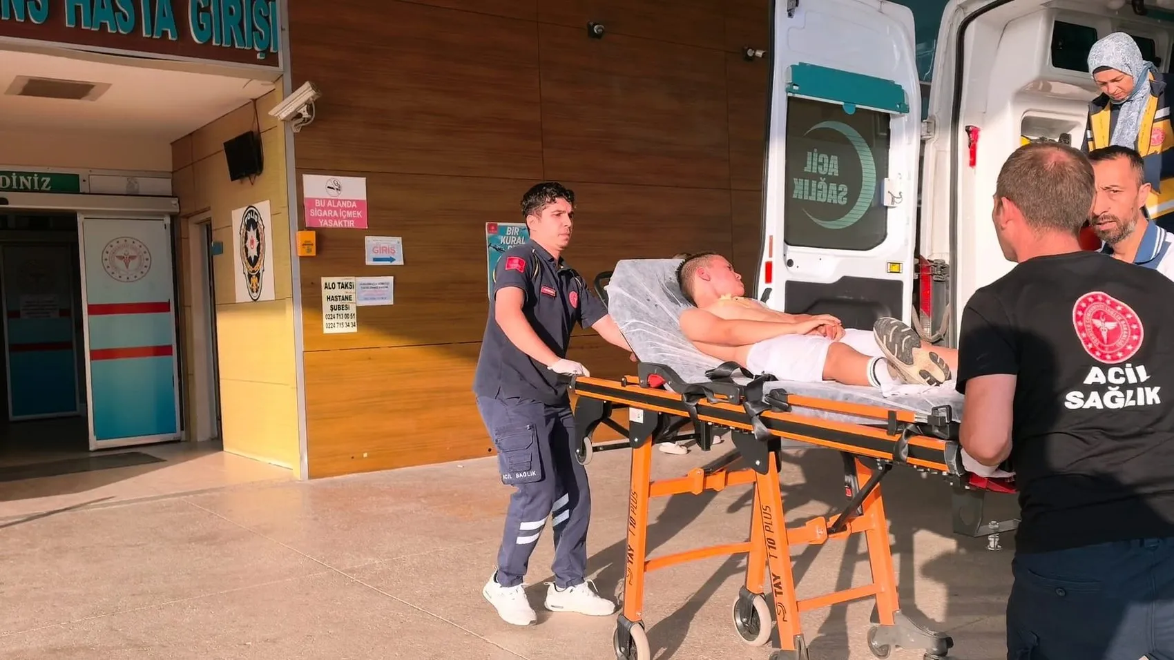 İnegöl'de kolonya şişesi patladı 9 yaşındaki çocuk ağır yaralandı