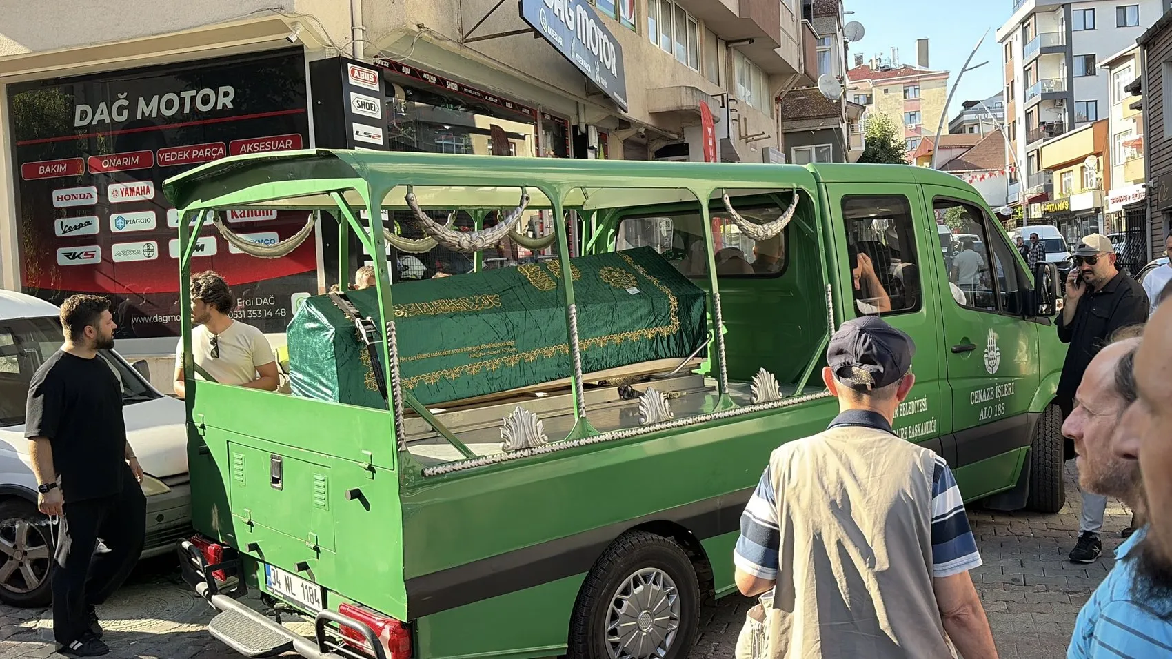 Haliç'teki tekne kazasında hayatını kaybeden Yasin Konya toprağa verildi