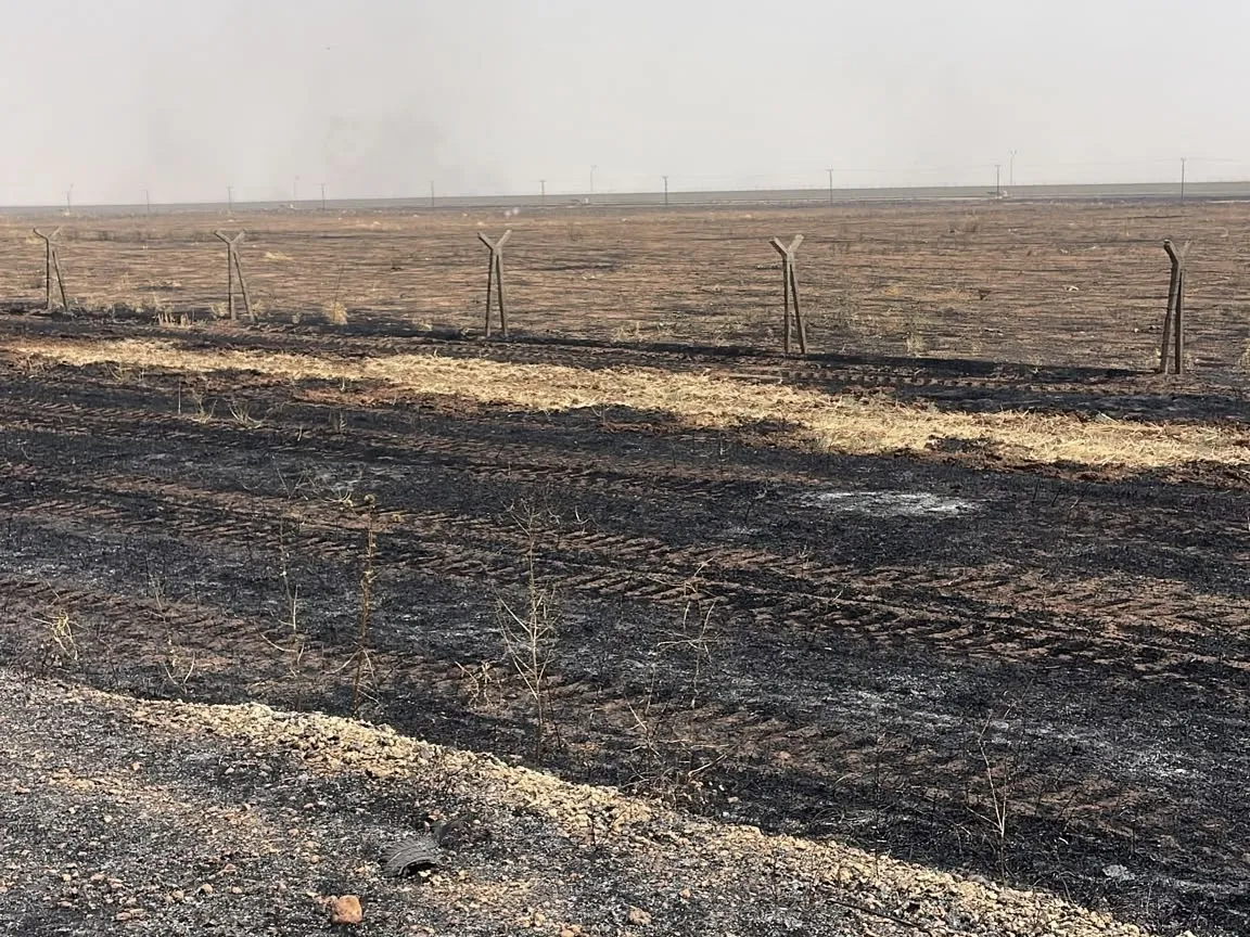 Nusaybin'de sınır hattındaki yangına müdahale eden itfaiyeci yaşamını yitirdi