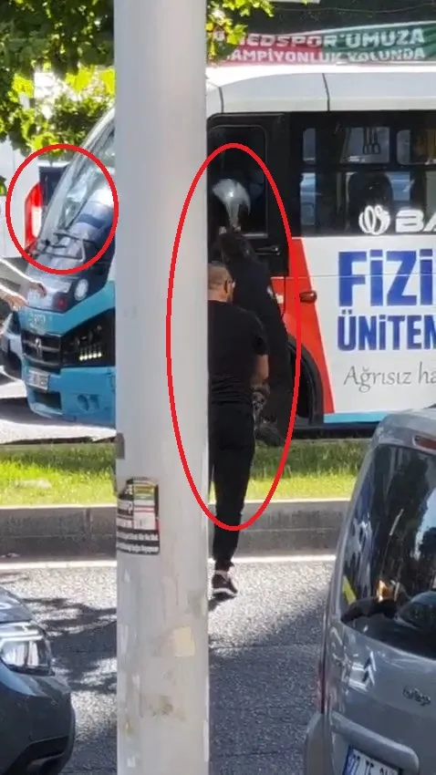 Diyarbakır'da trafikte kasklı saldırı paniği