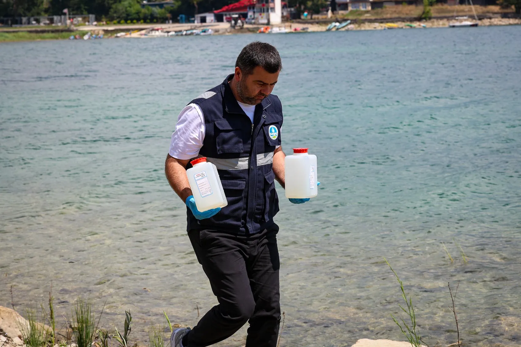 Sapanca Gölü tabanındaki gizemli beyaz tabaka incelendi
