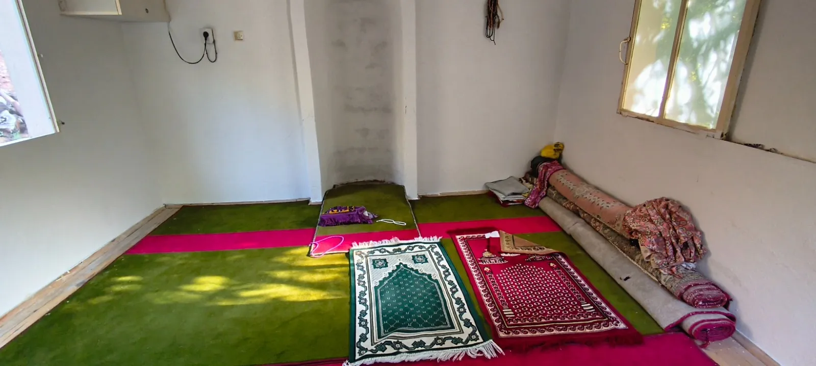 Mersin'de ormanın içinde saklı minik bir mola noktası