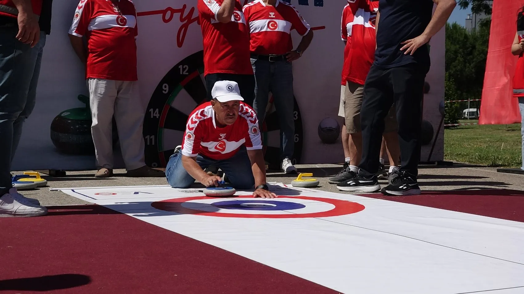 Samsun’da huzurevi sakinleri olimpiyat heyecanı yaşadı