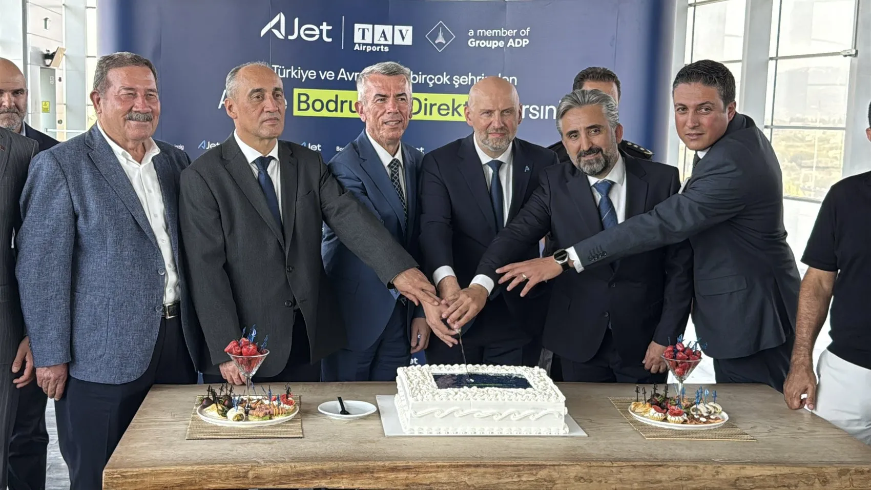 AJet Bodrum’u Avrupa ile doğrudan bağlayan rotalarını hizmete açtı