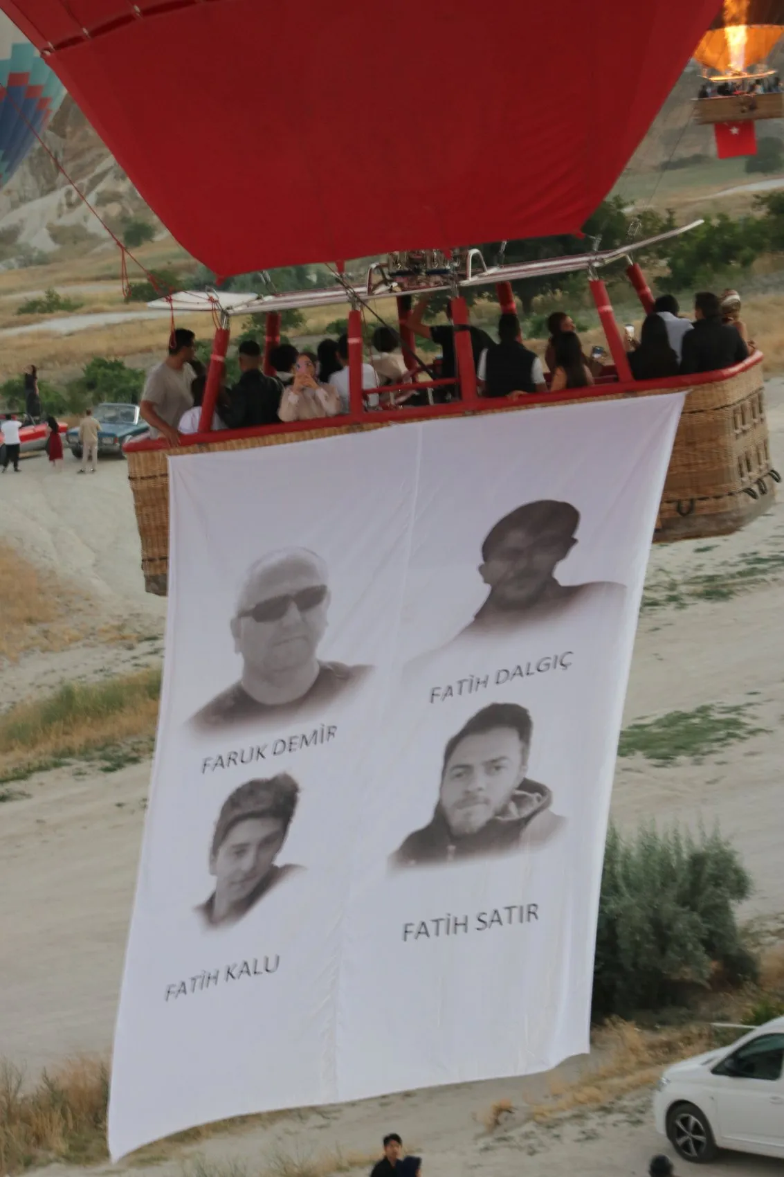 Kapadokya semalarında 15 Temmuz anması