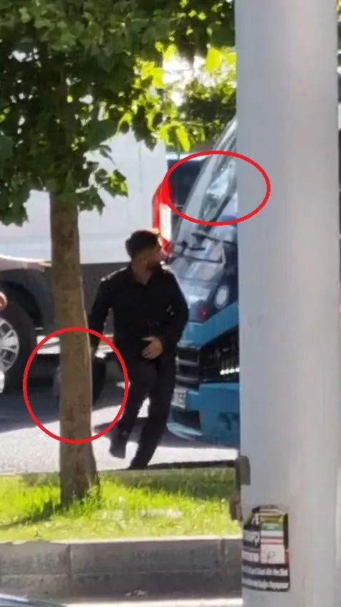 Diyarbakır'da trafikte kasklı saldırı paniği