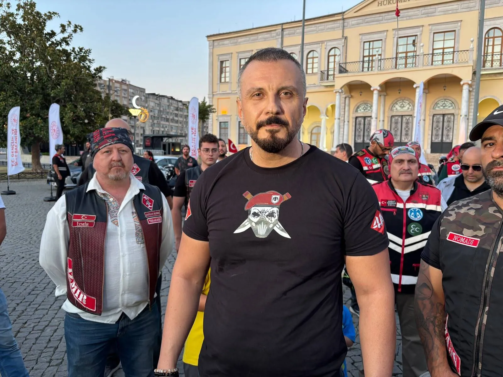 İzmirli motosikletliler 15 Temmuz için konvoy oluşturdu