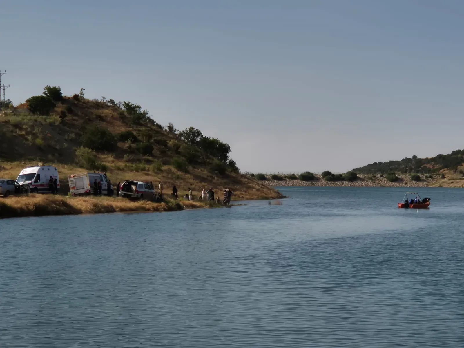 Karaman'da gölete giren 15 yaşındaki İsmail hayatını kaybetti