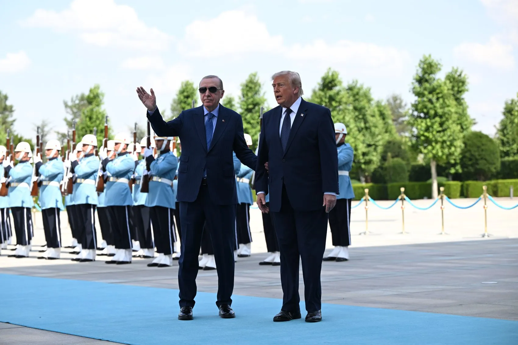 Trump Ankara ziyaretinde kritik temaslar için sahaya indi