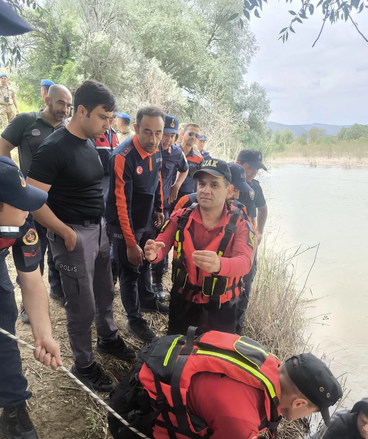 Kızılırmak'ta evlat kurtarma mücadelesi acı bitti