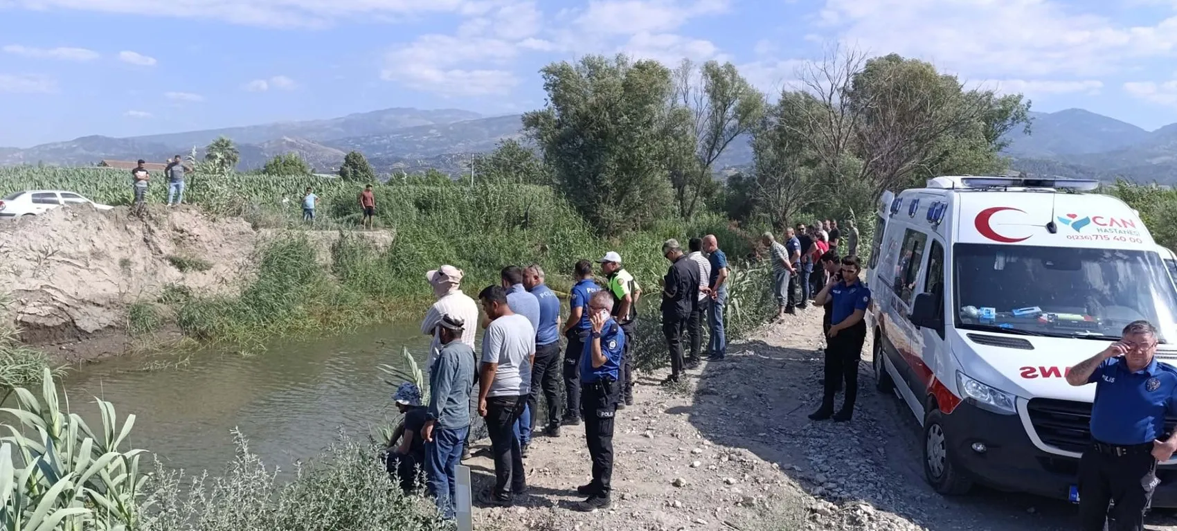 Manisa'da serinlemek için girdiği derede hayatını kaybetti