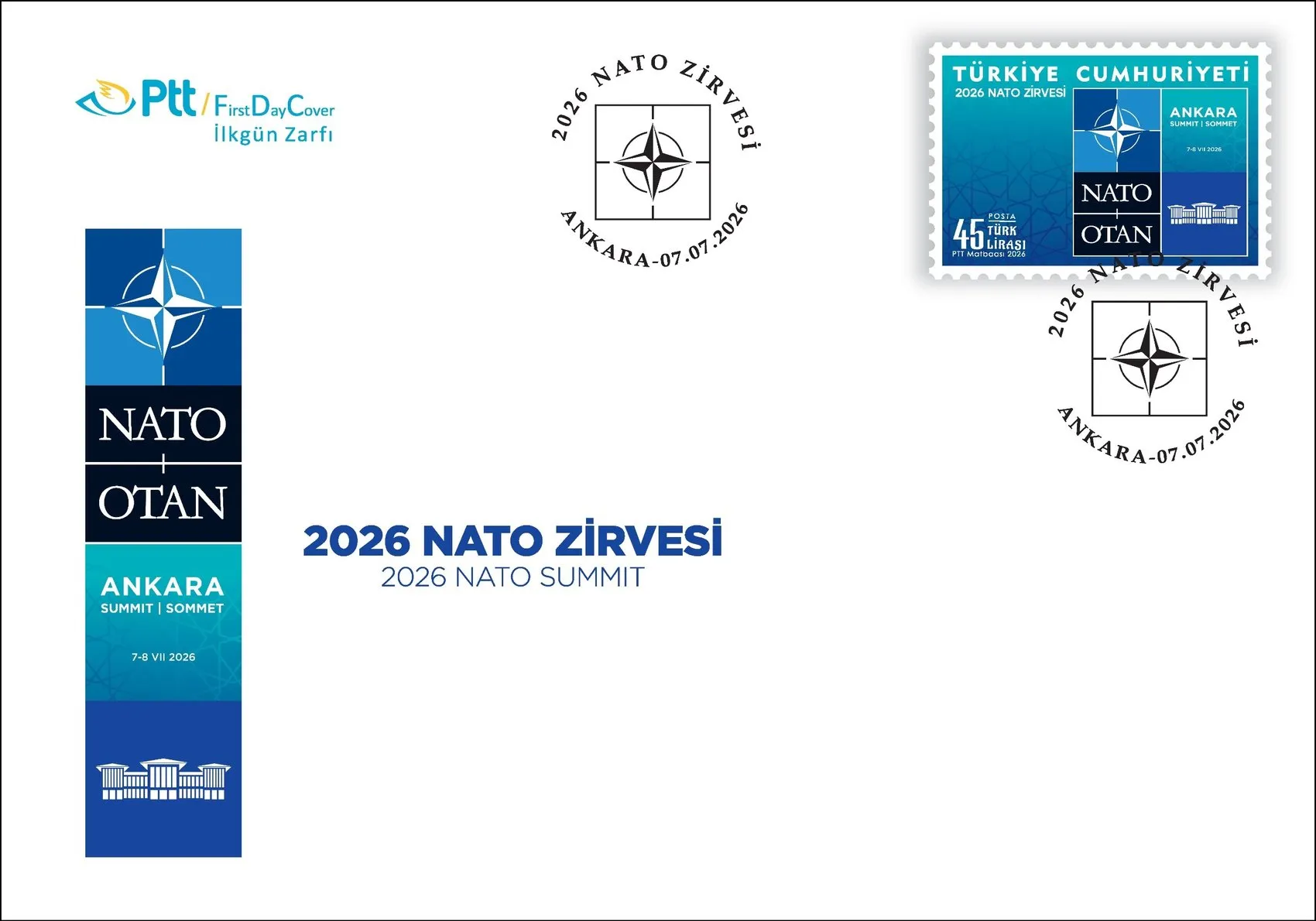 2026 NATO Zirvesi için özel hatıra pulu çıktı