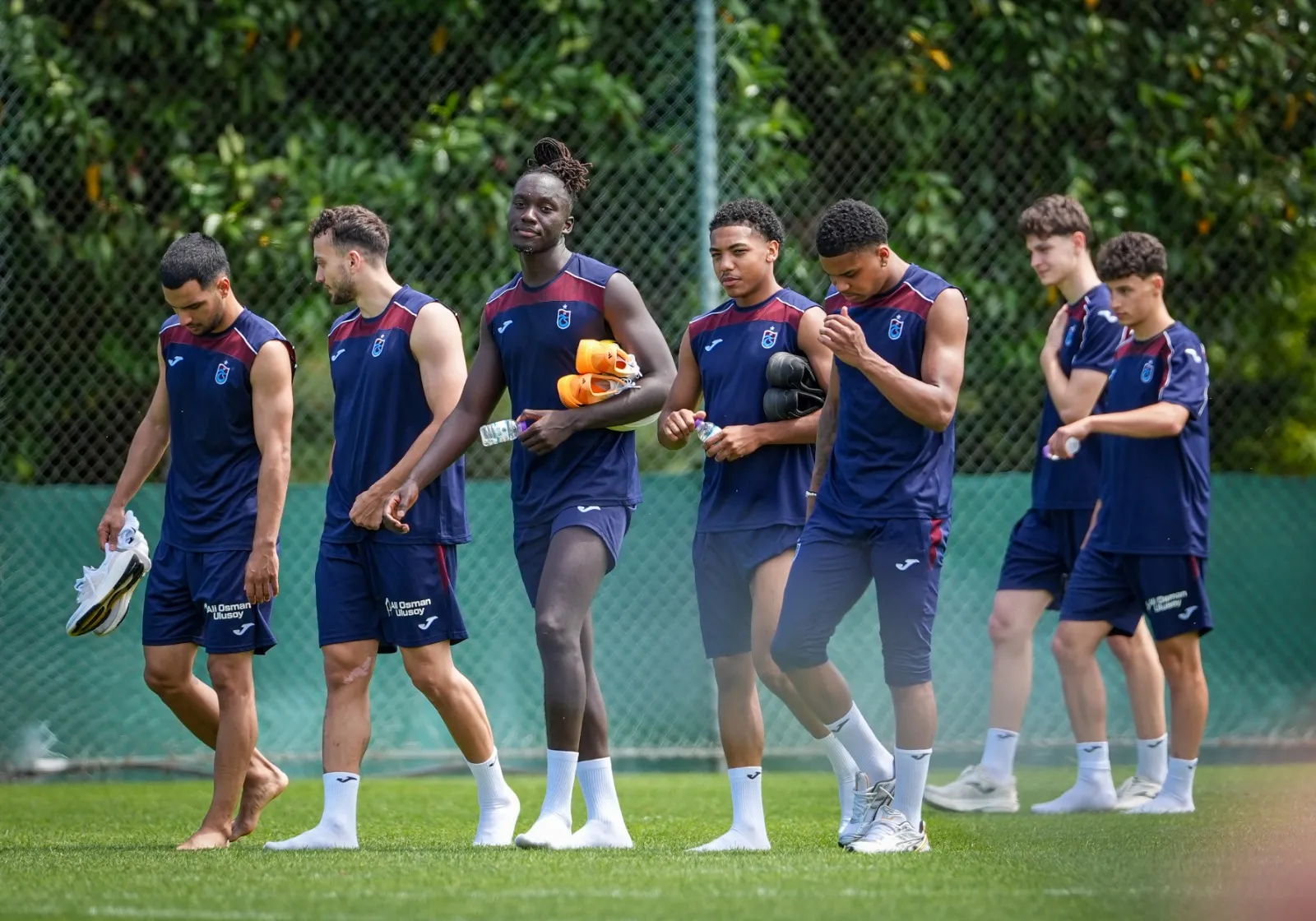 Trabzonspor sahaya indi ve tempoyu yükseltti