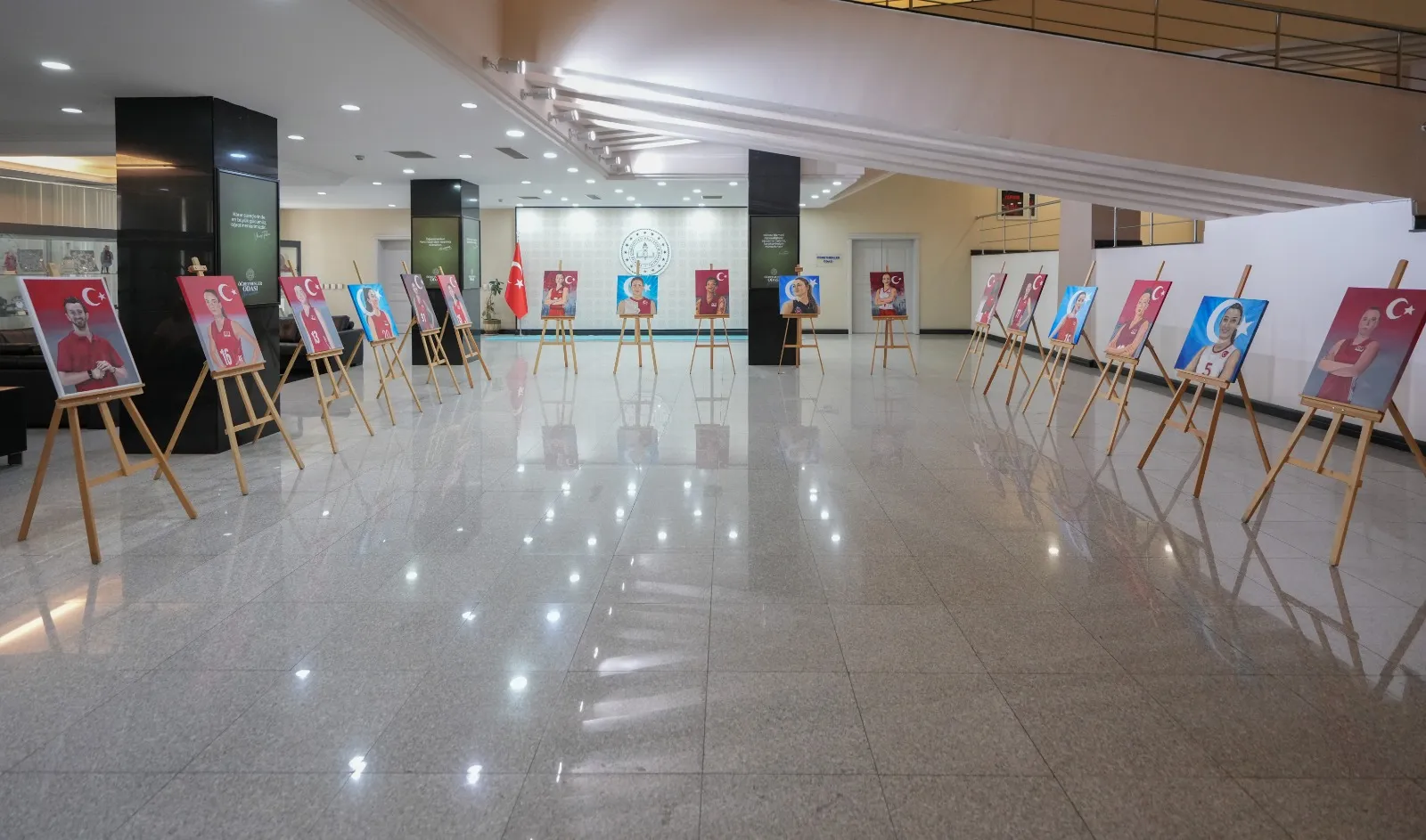 Filenin Sultanları için Milli Eğitim binasında özel sergi açıldı