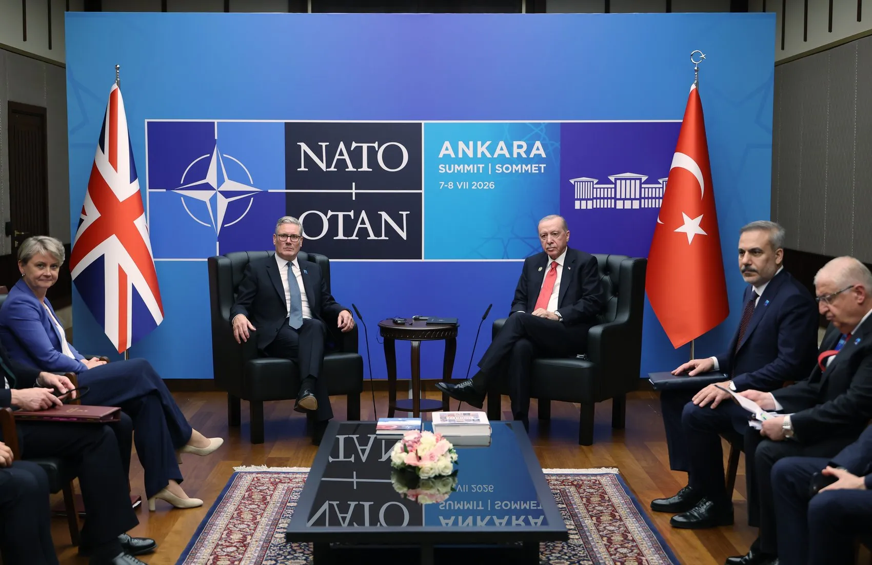 Erdoğan ve Starmer Ankara’da bir araya geldi