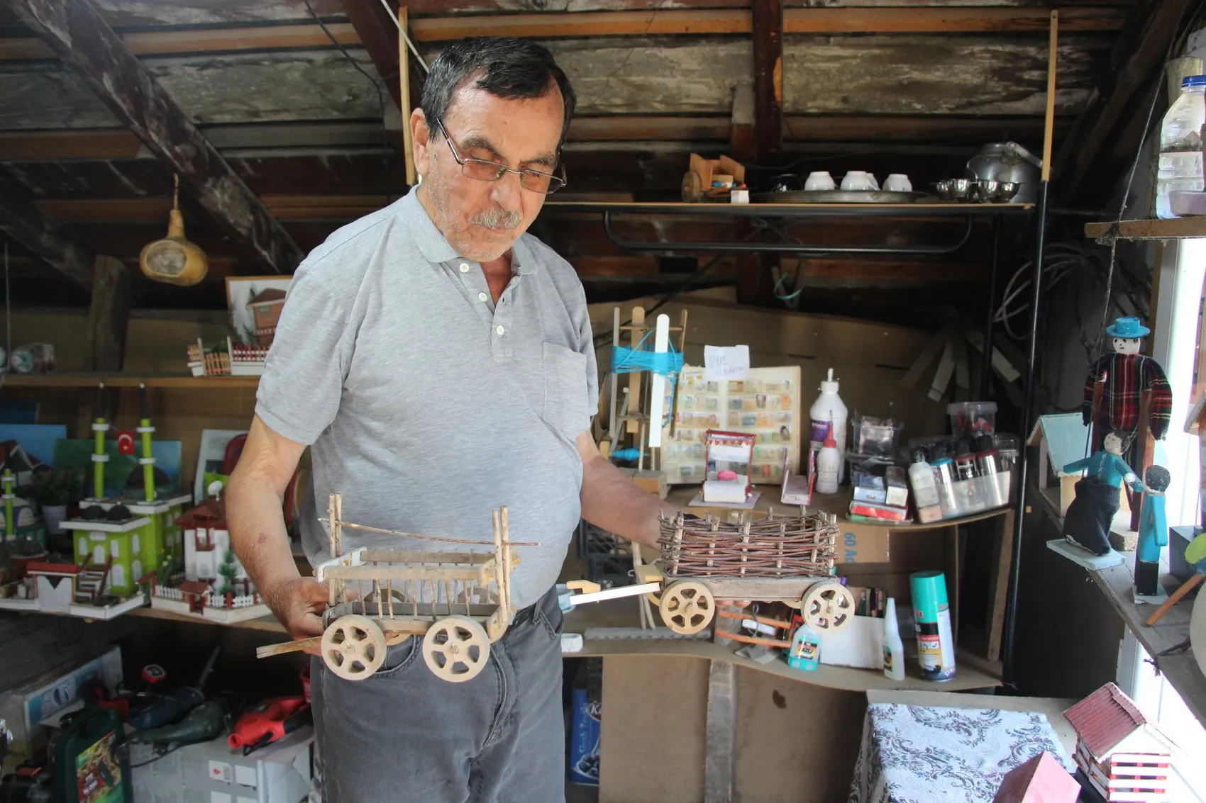 Bolulu emekli atıklardan şehir kuruyor