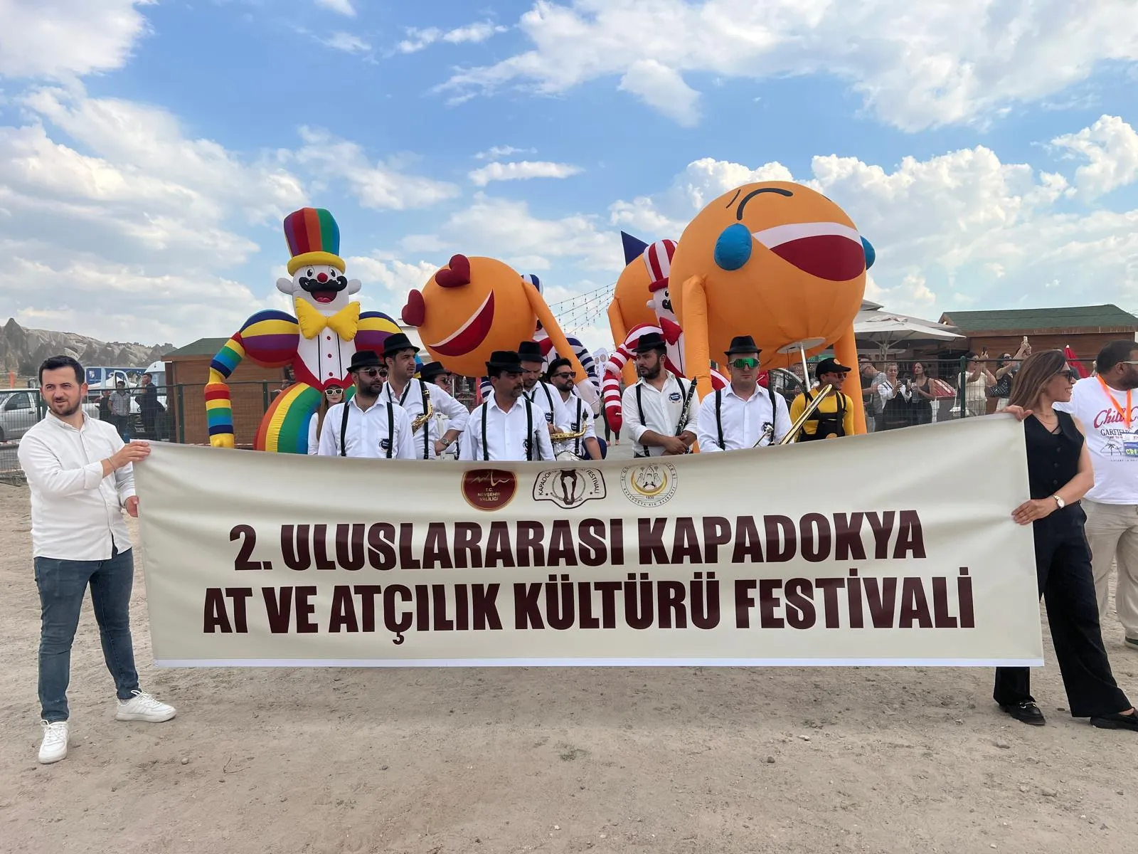 Kapadokya atların hünerleriyle şenleniyor