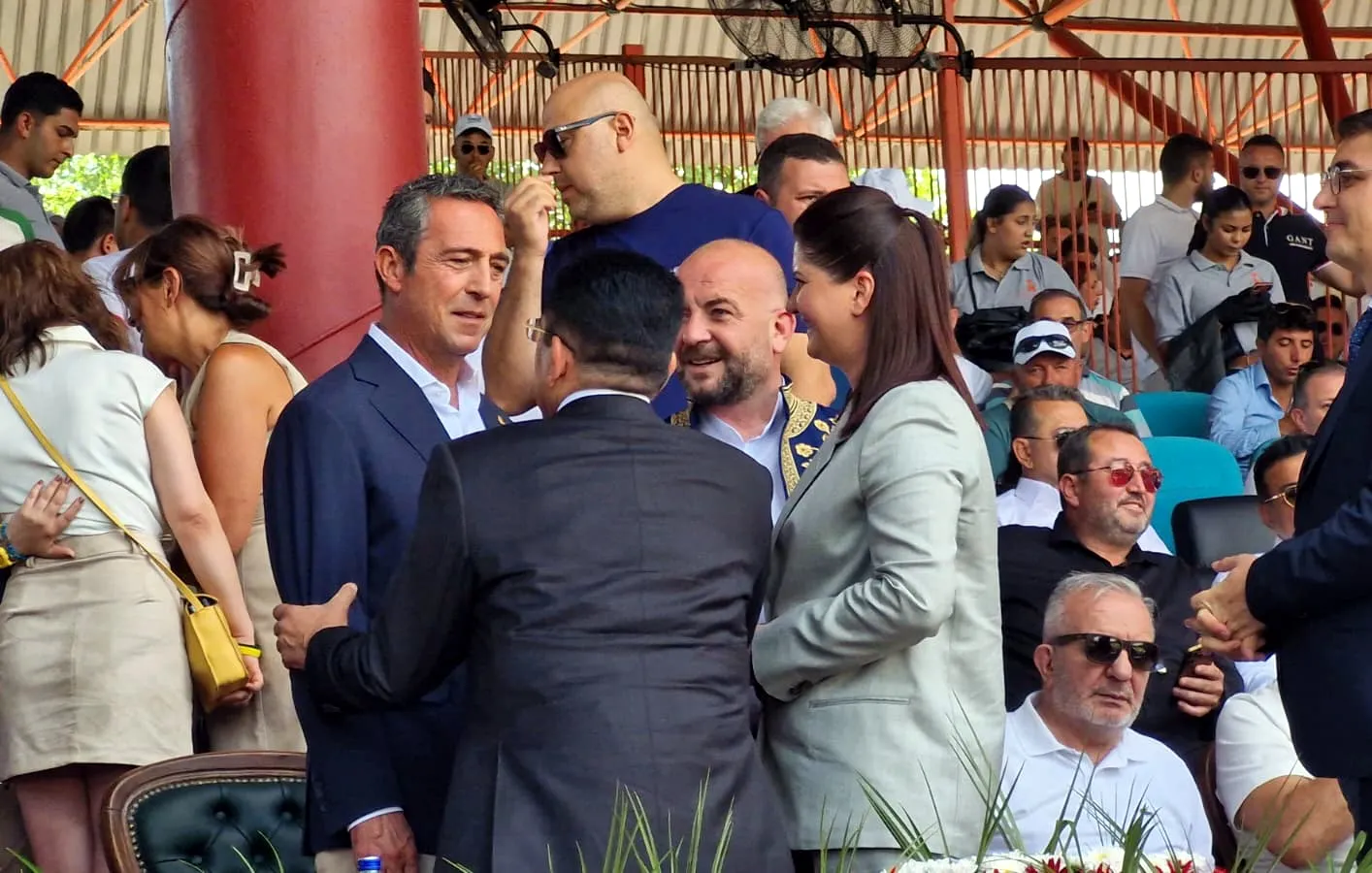 Ali Koç ve Mansur Yavaş Kırkpınar er meydanında buluştu