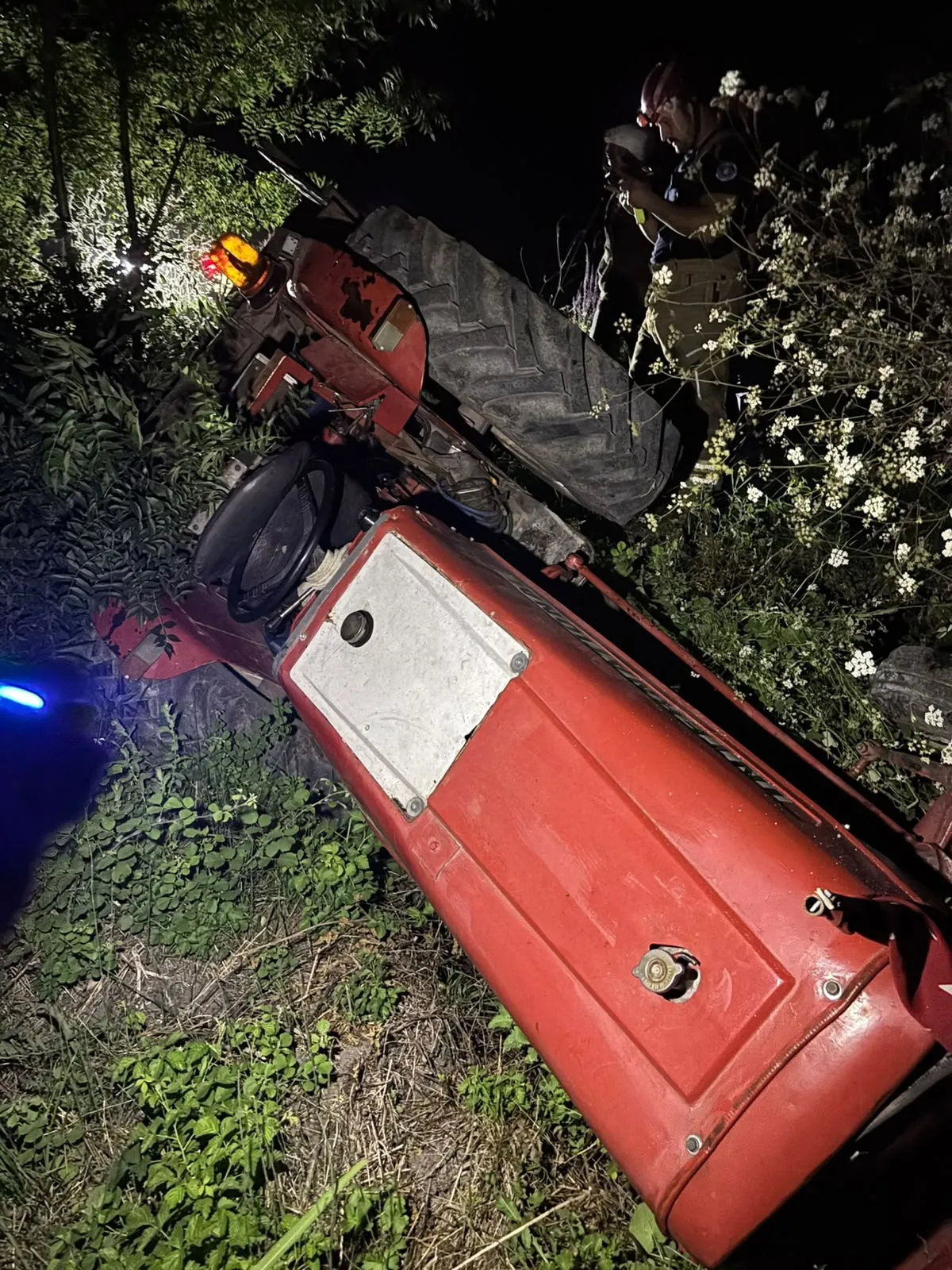 İnegöl’de traktör kazası aynı aileden iki can aldı