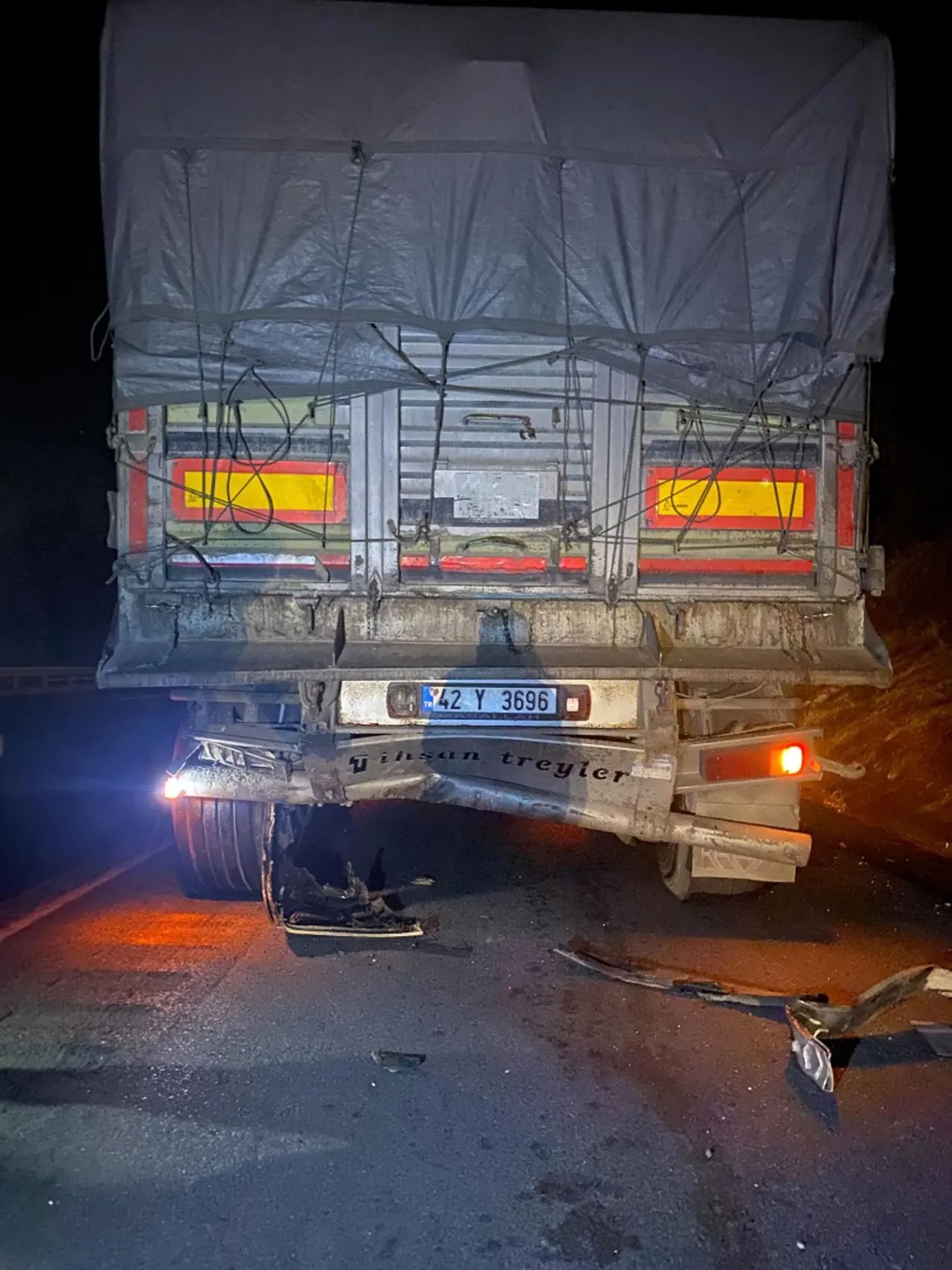 Aydın Germencik'te gece yarısı feci kaza