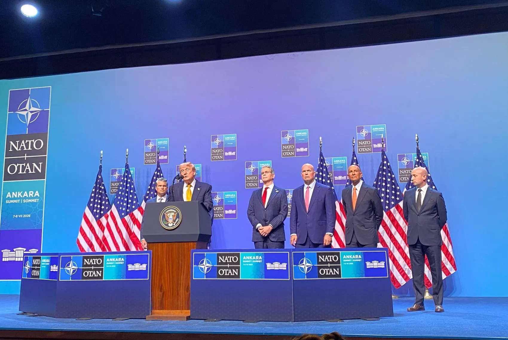 Trump'tan F-35 mesajı Türkiye ile ilişkilerimiz zirvede
