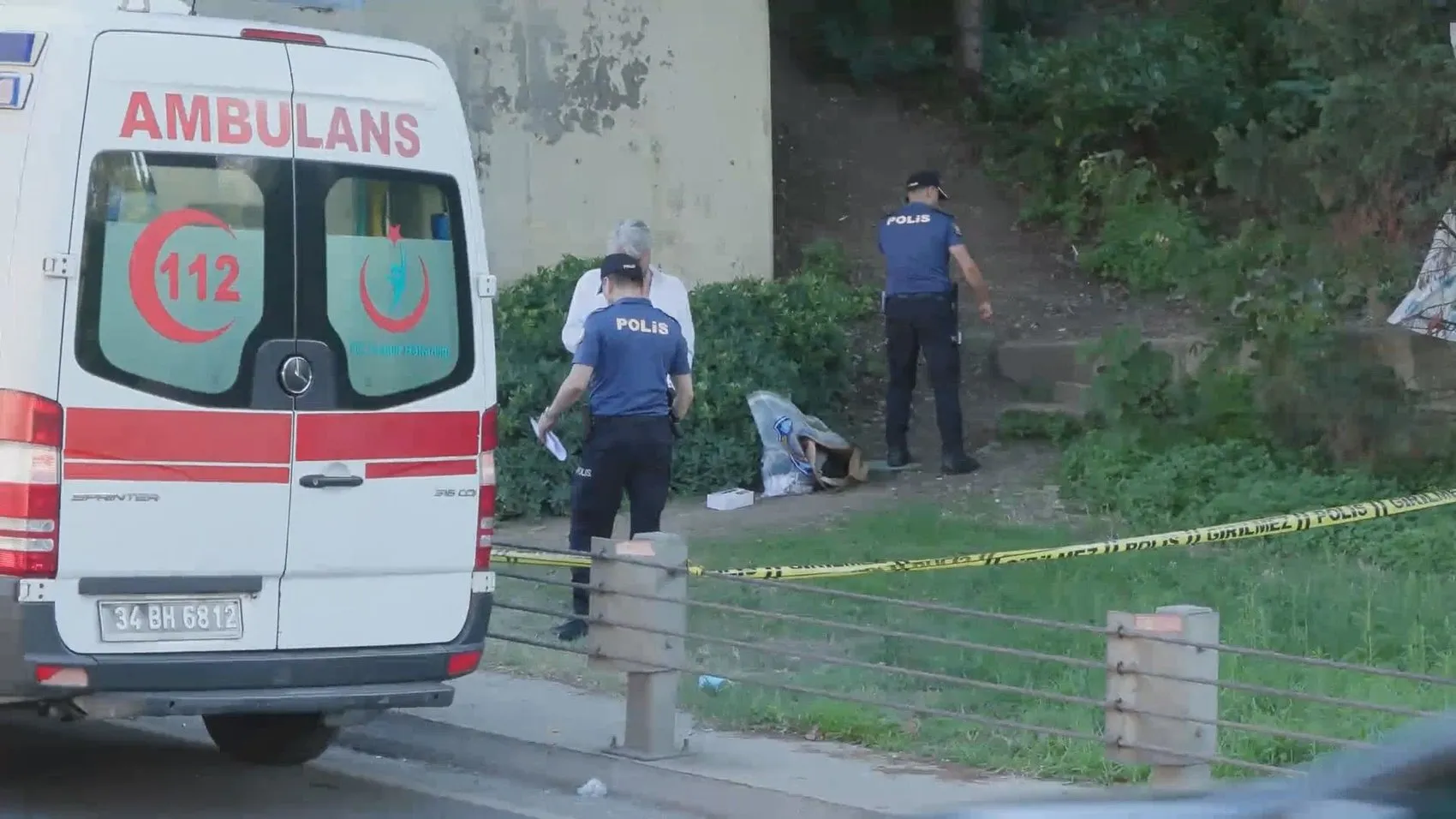 Şişli'de Kağıthane Tüneli çıkışında cansız beden bulundu