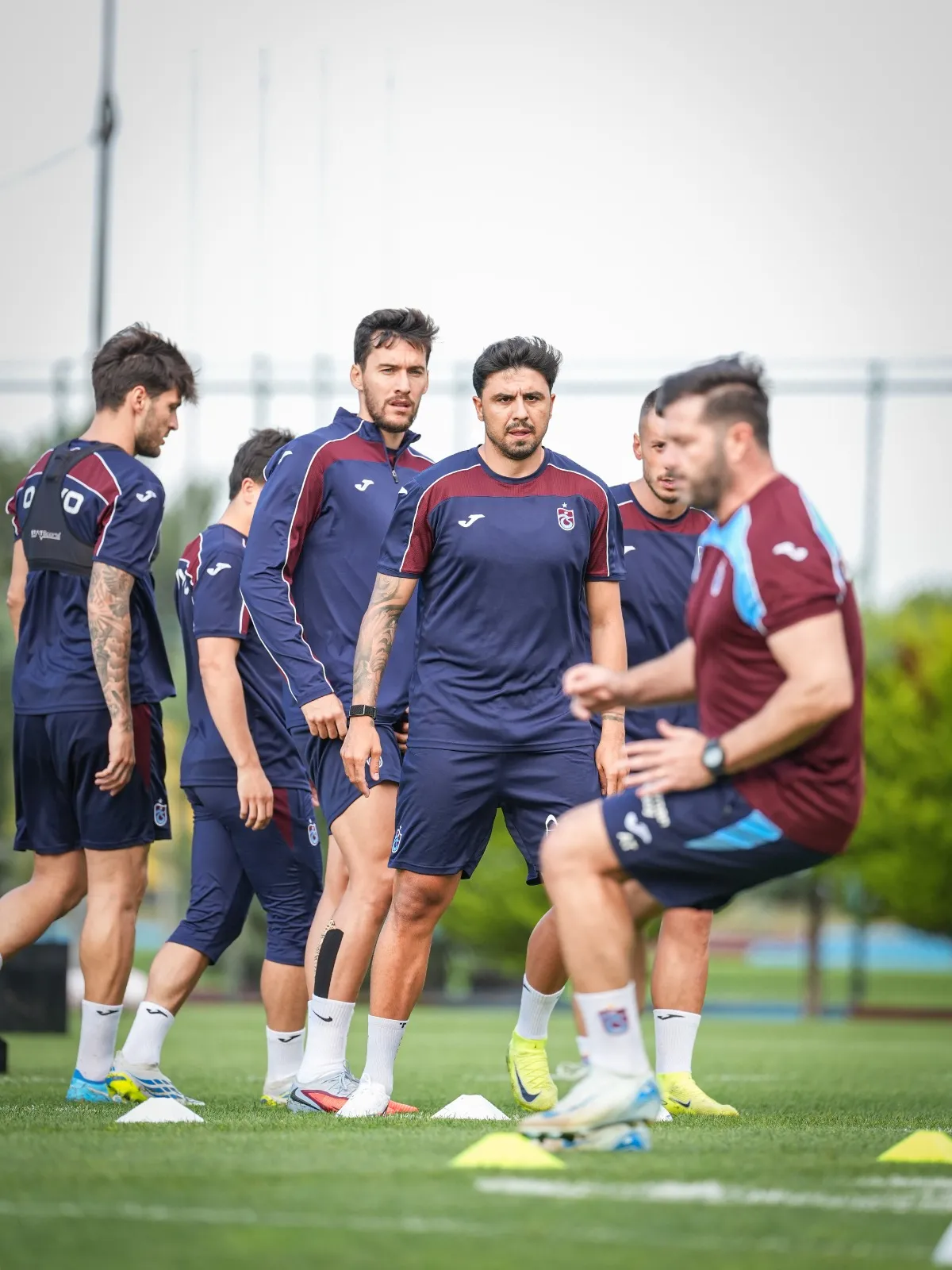 Trabzonspor sahaya indi ve tempoyu yükseltti