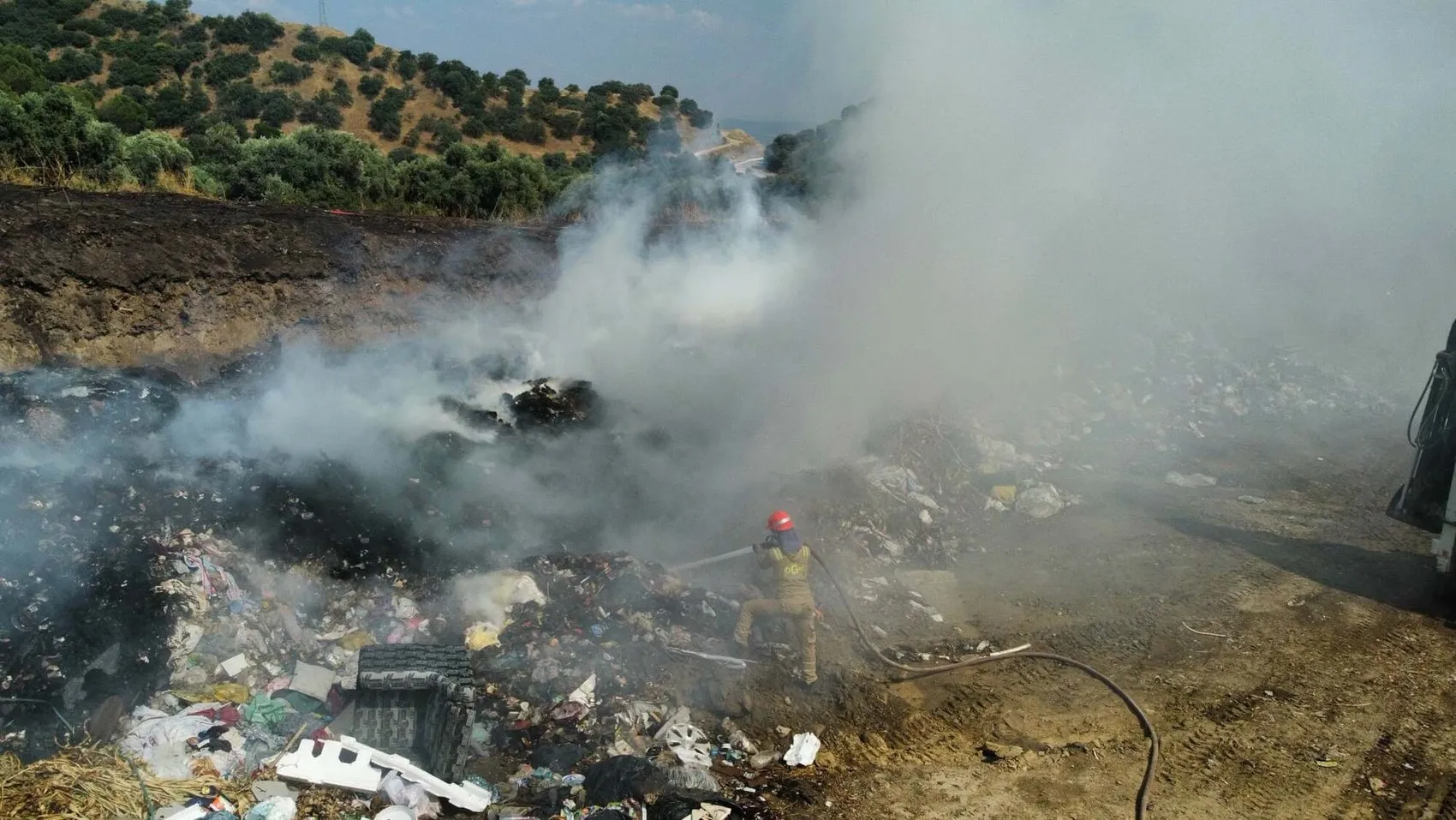 Aydın Kuyucak'ta orman yangını korkuttu
