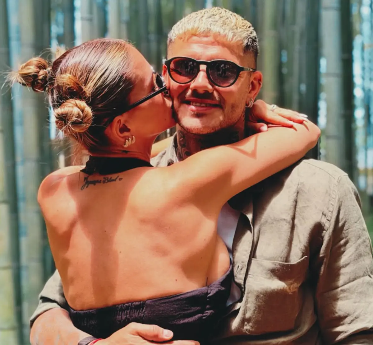 Mauro Icardi genç kadını öpmek istedi ortalık karıştı! China Suarez evi terk etti 1